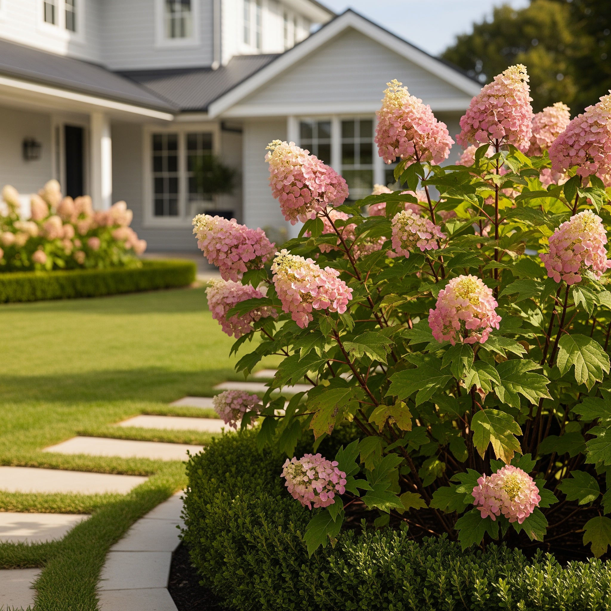 Proven Winners? Gatsby Pink? Oakleaf Hydrangea Shrub - Hydrangea quercifolia 'Gatsby Pink'