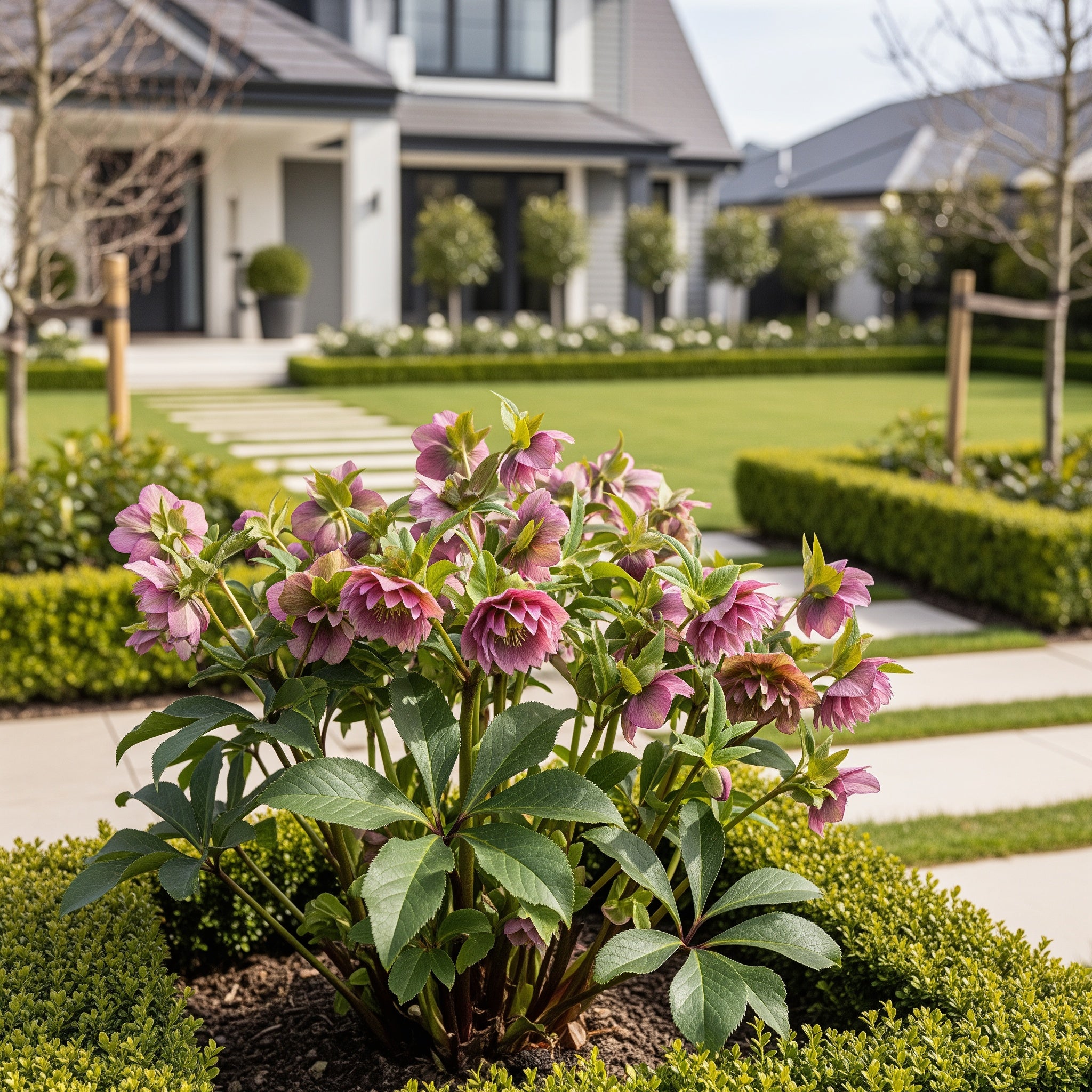 Gold Collection? Pink Frost Hellebore - Helleborus x hybridus