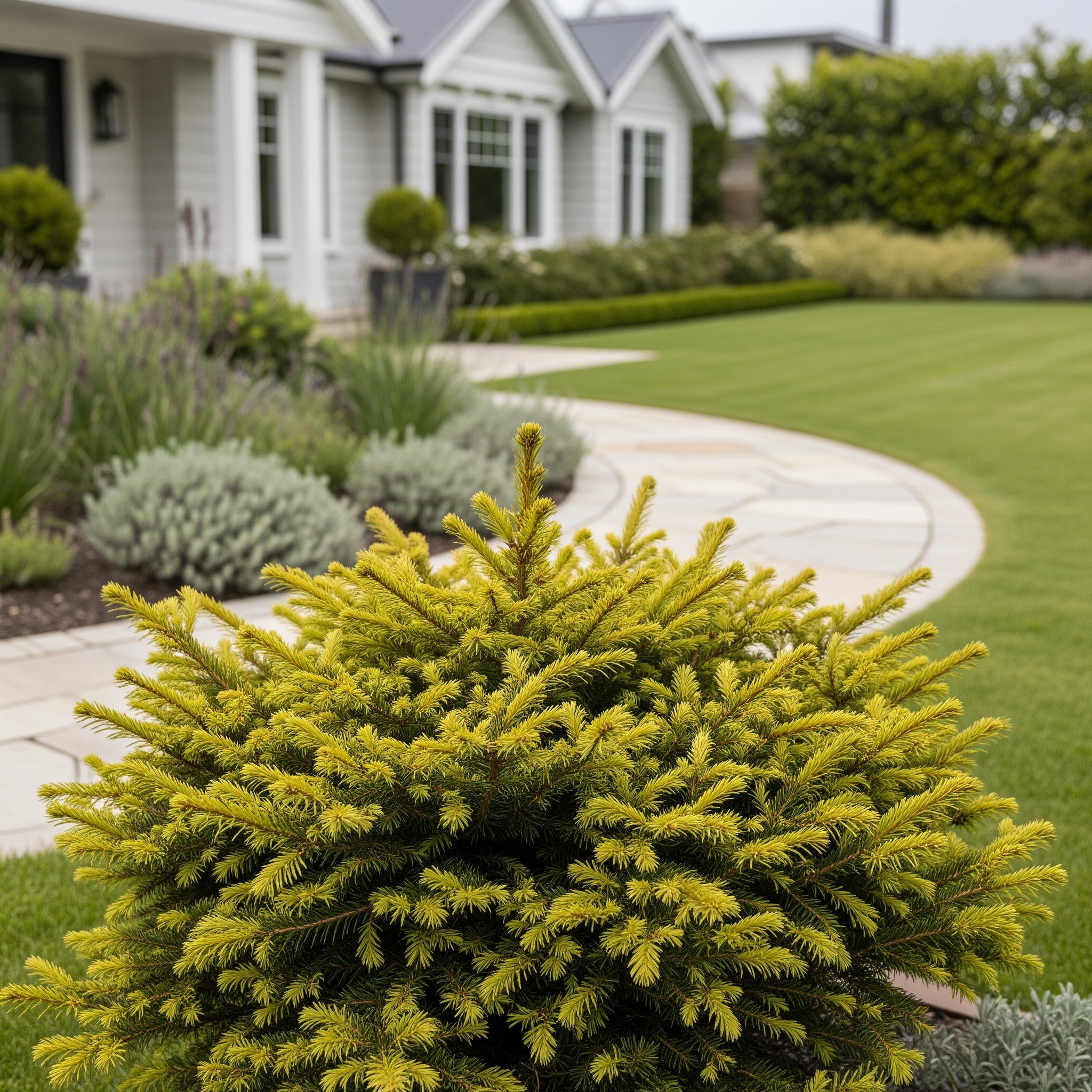 Golden Spreader Nordmann Fir Plant - Abies nordmanniana 'Golden Spreader'
