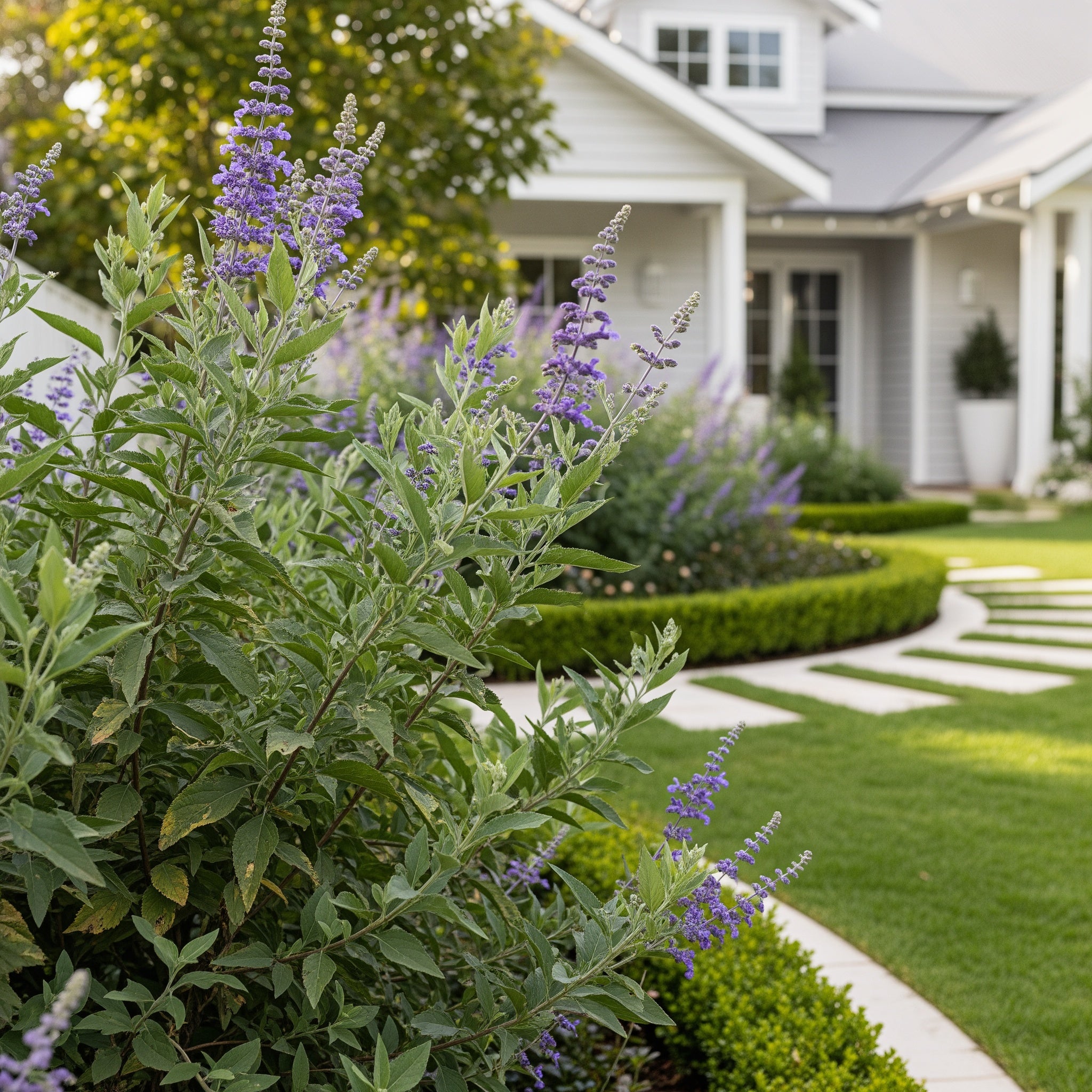 Green Cloud Texas Sage Shrub - Salvia greggii 'Green Cloud'