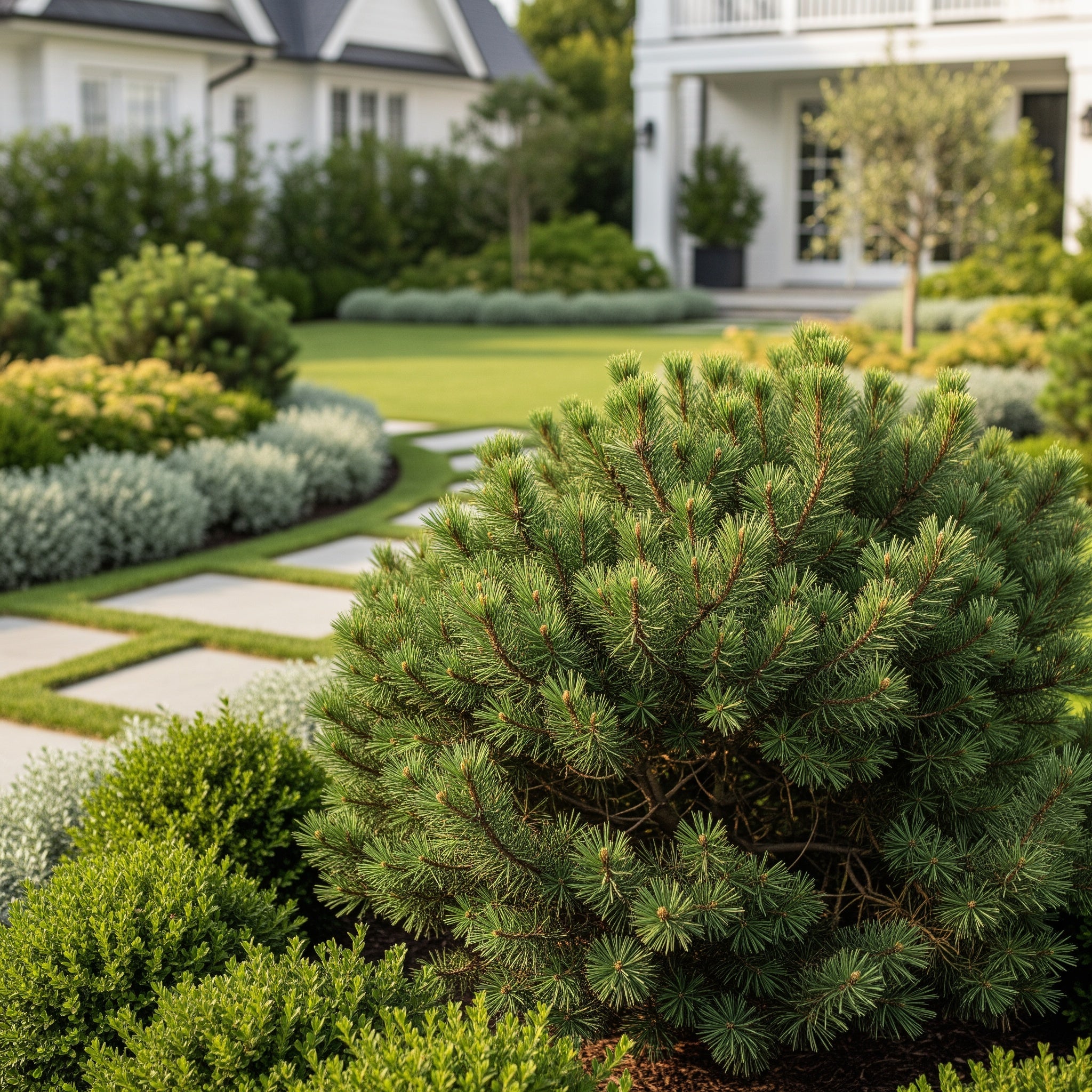Green Penguin Scotch Pine Tree - Pinus sylvestris 'Green Penguin'