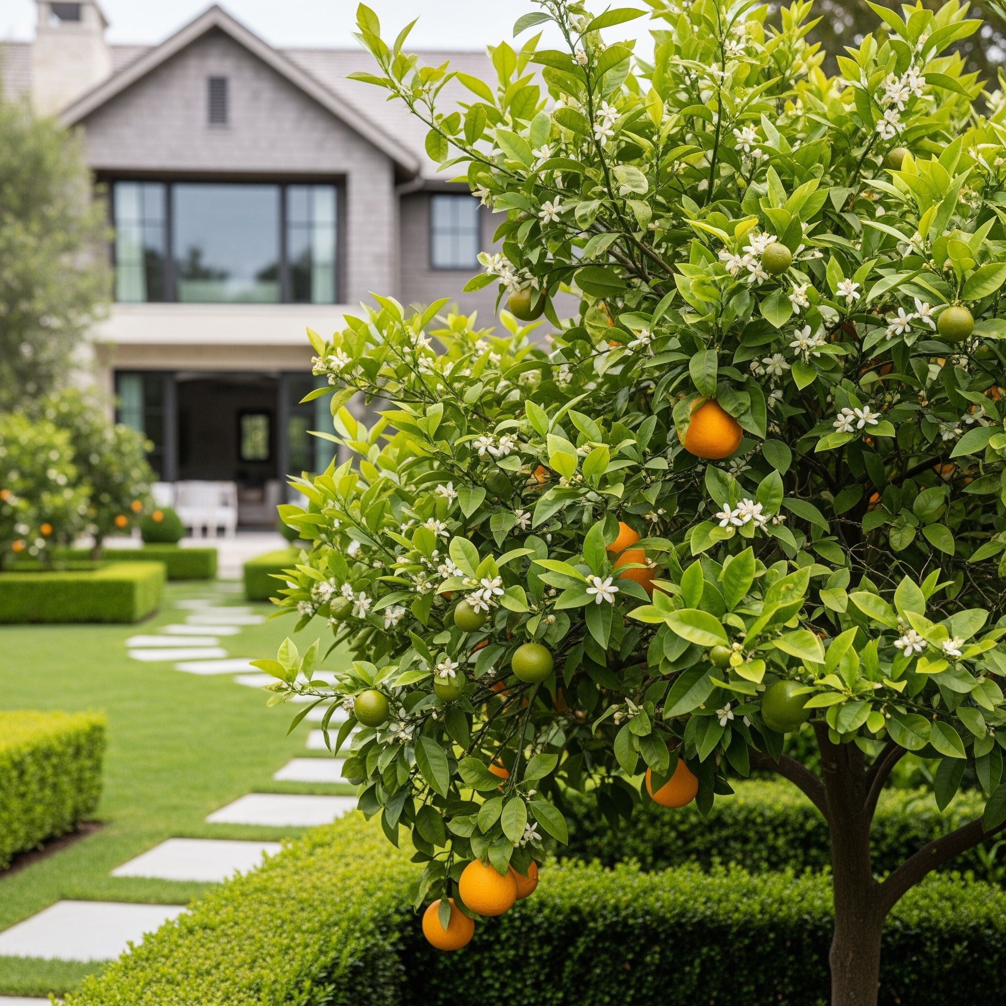 Hamlin Sweet Orange Tree Georgia - Citrus sinensis