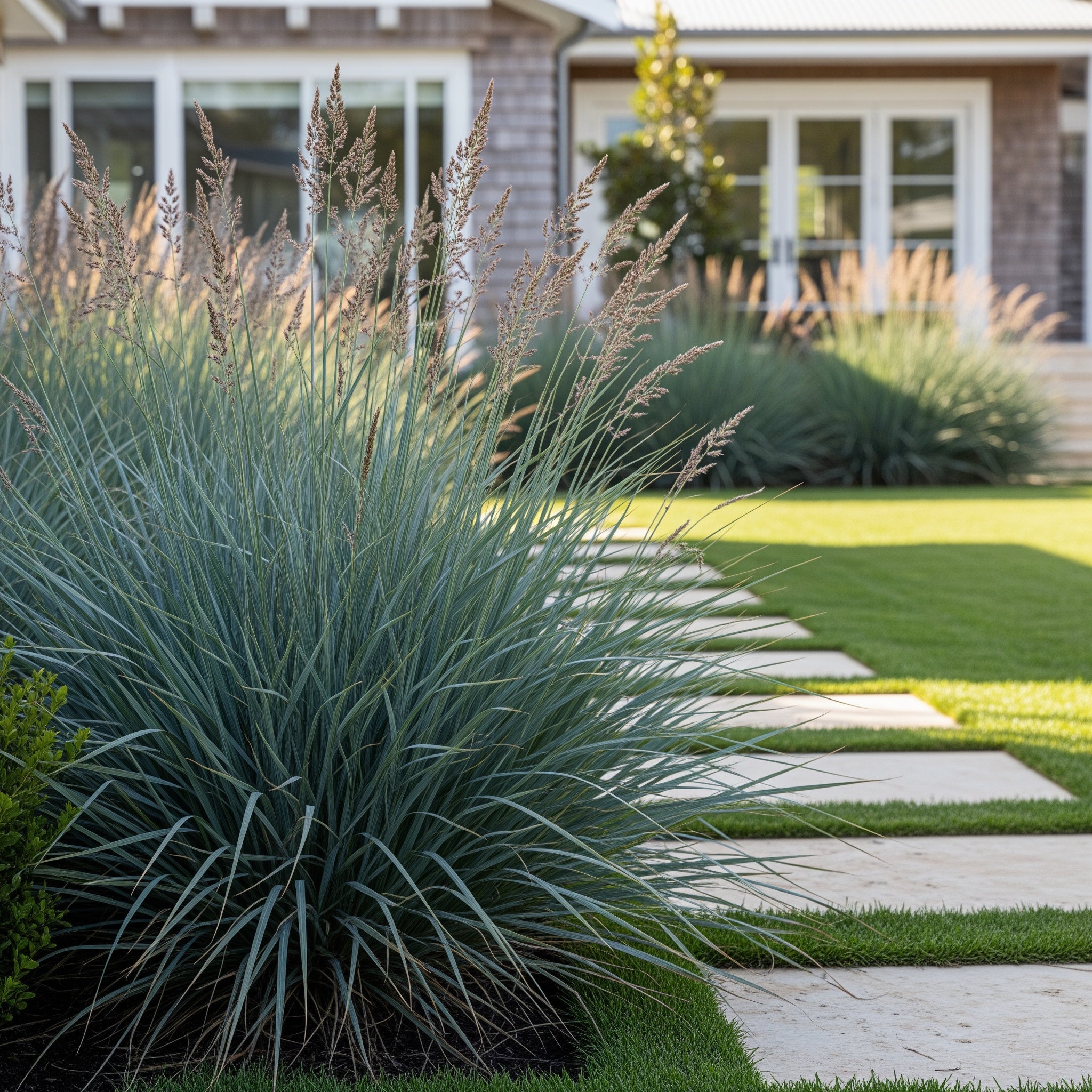 Heavy Metal Blue Switch Grass - Panicum virgatum 'Heavy Metal'