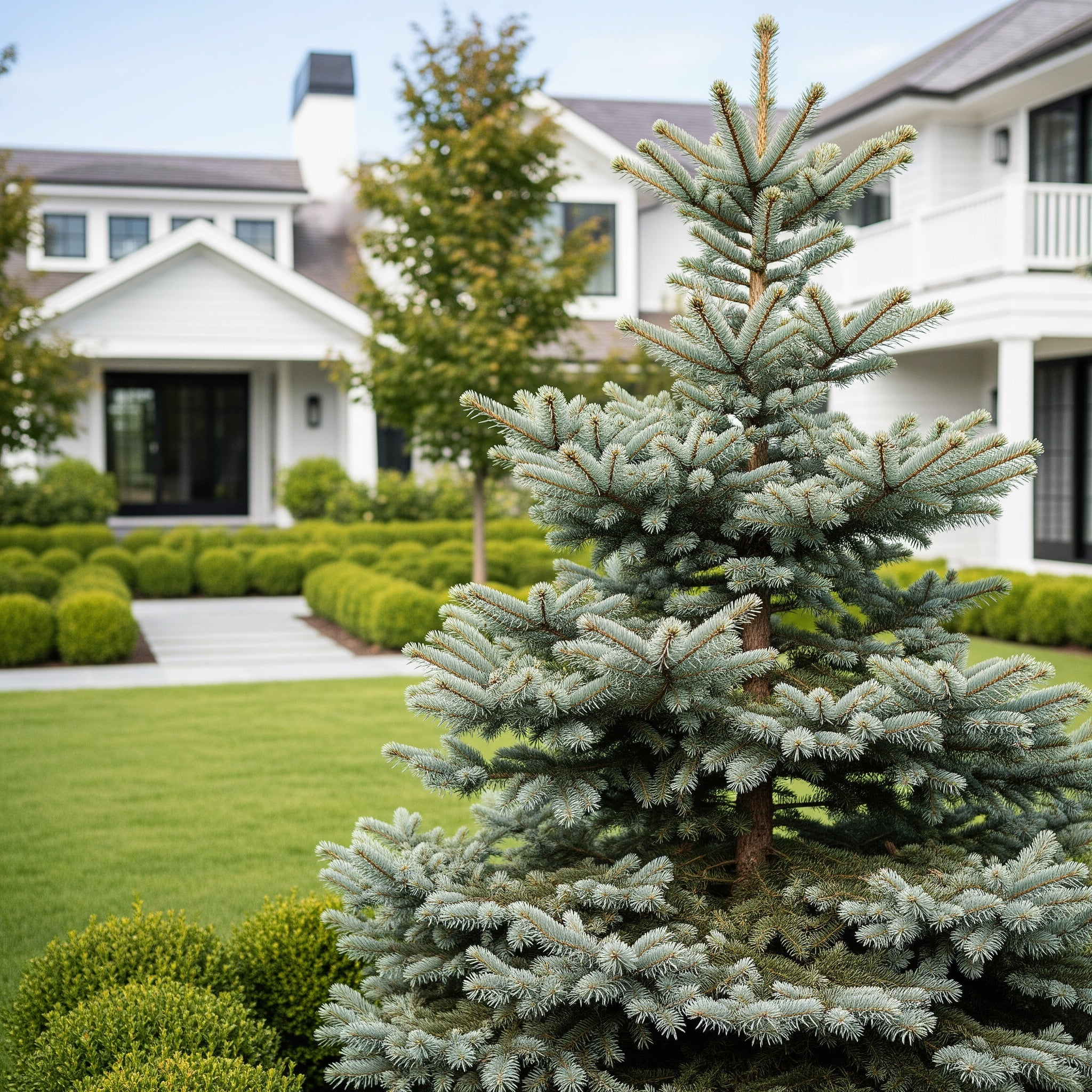Horstmann's Silberlocke Korean Fir - <em>Abies koreana</em> 'Silberlocke'