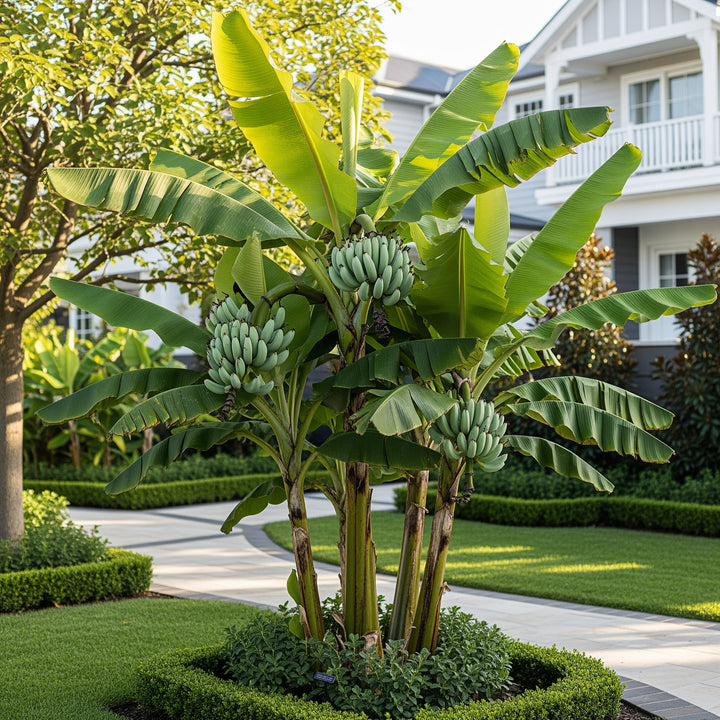 Ice Cream Banana Tree - Musa acuminata 'Blue Java'