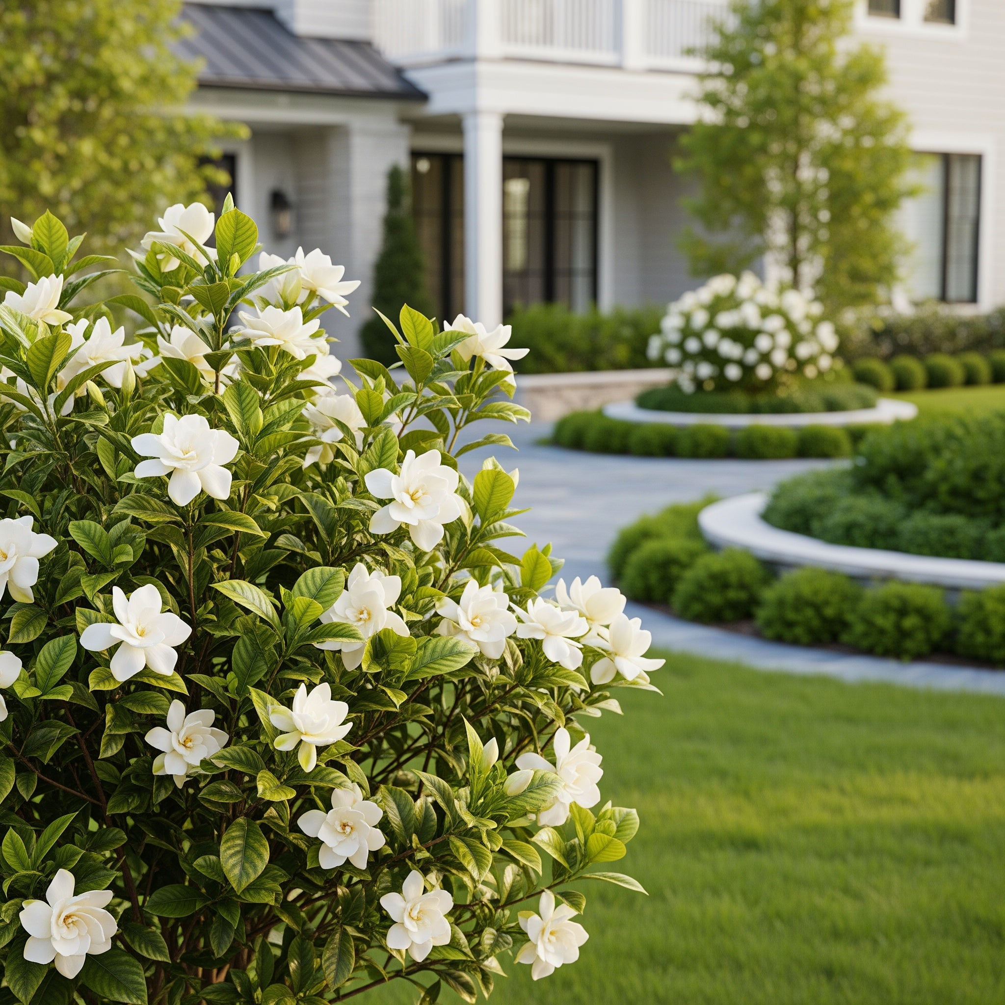 Southern Living? Jubilation Gardenia Shrub - Gardenia jasminoides 'Jubilation'