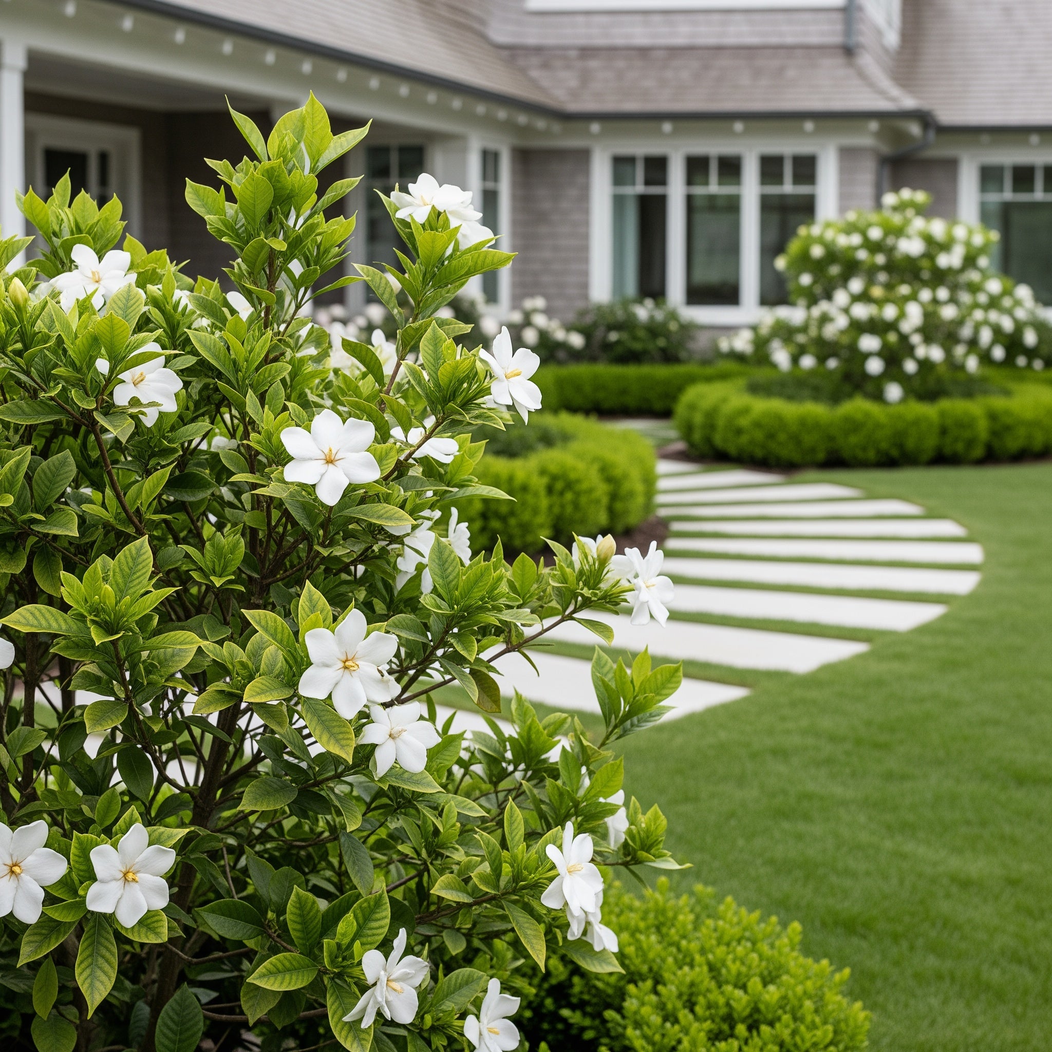 Kleim's Hardy Gardenia Shrub - Gardenia jasminoides 'Kleim'