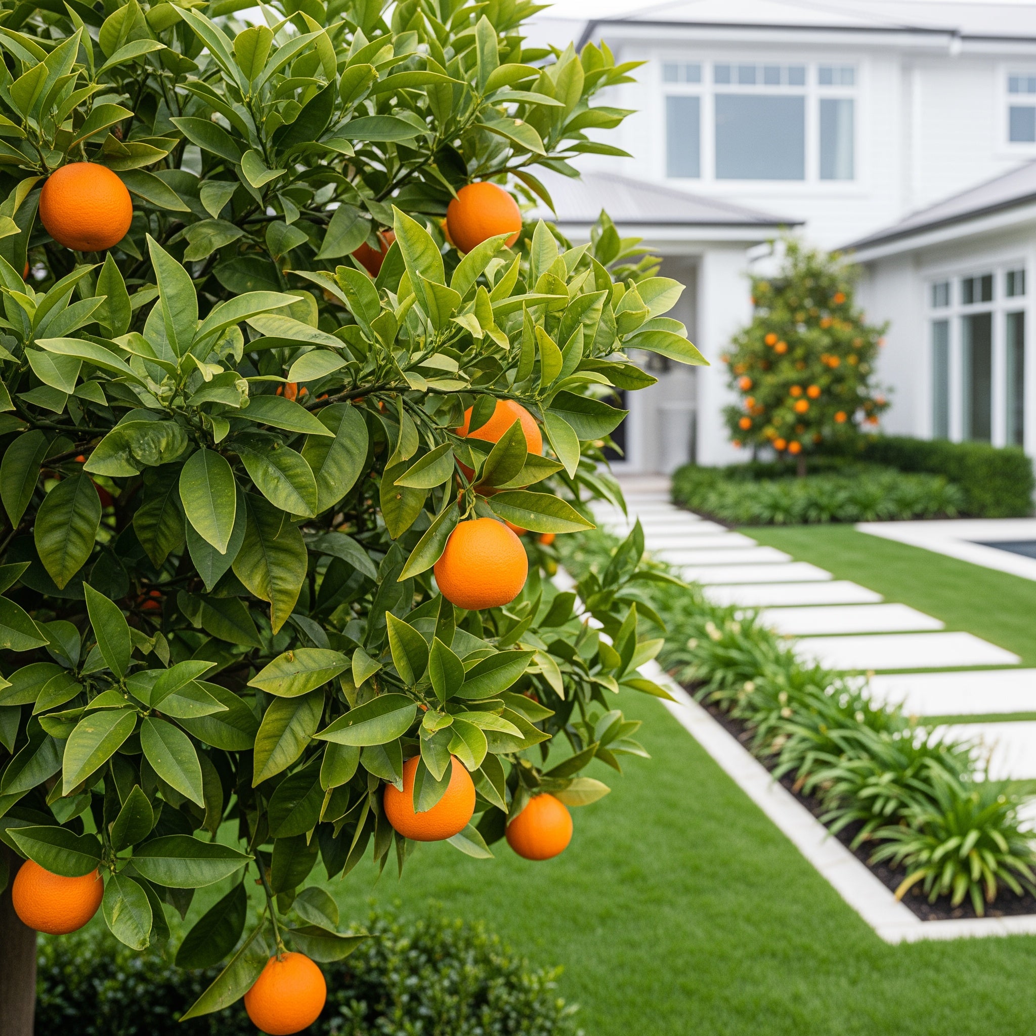 Lane Late Navel Orange Tree - Citrus sinensis 'Lane Late'