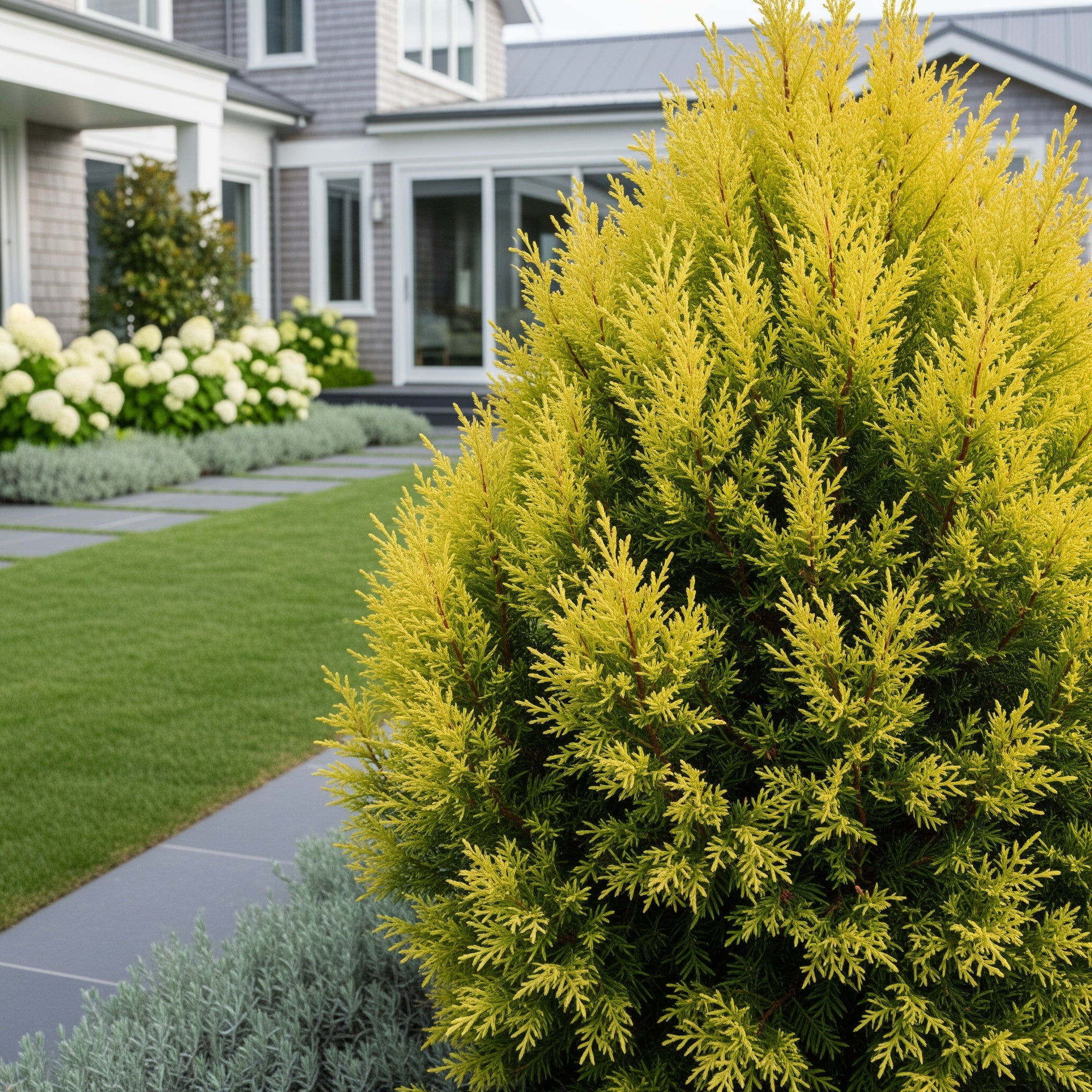 Lemon Cypress - Cupressus macrocarpa 'Goldcrest'
