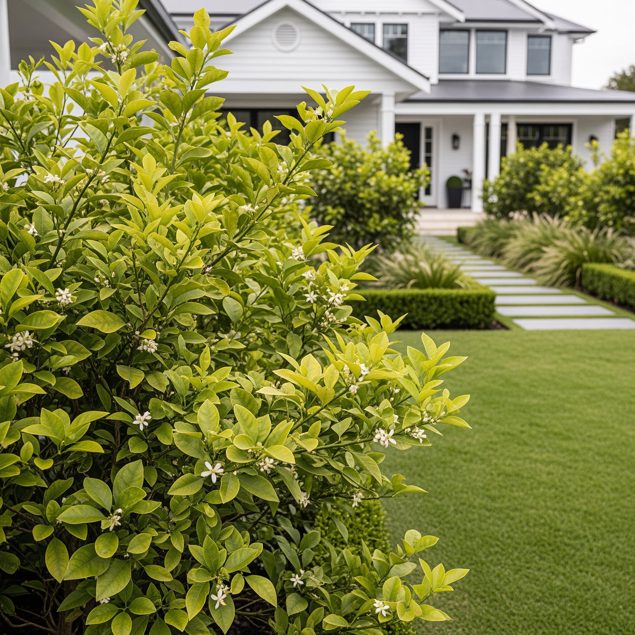 Lemon-Lime Citrus Bush - Citrus ? limon & Citrus aurantifolia