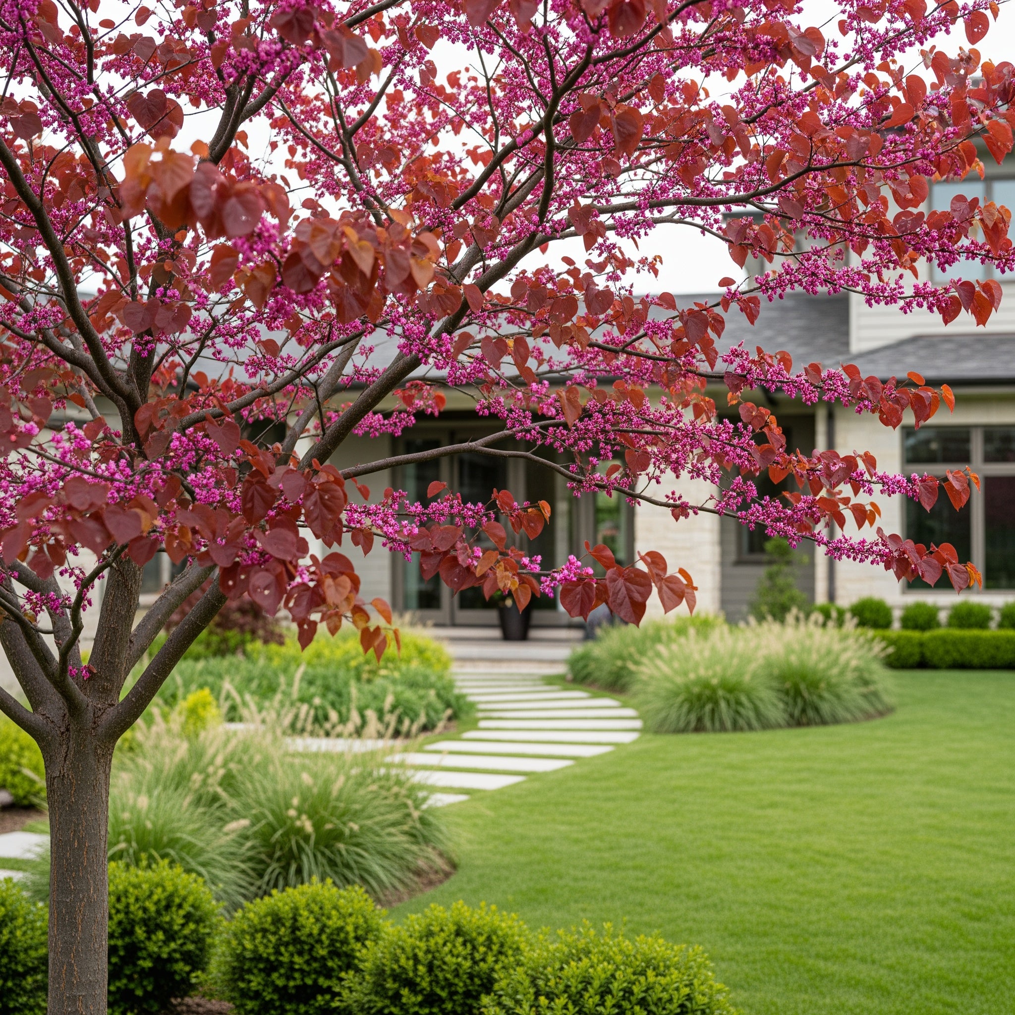 Merlot Redbud Tree - Cercis canadensis 'Merlot'