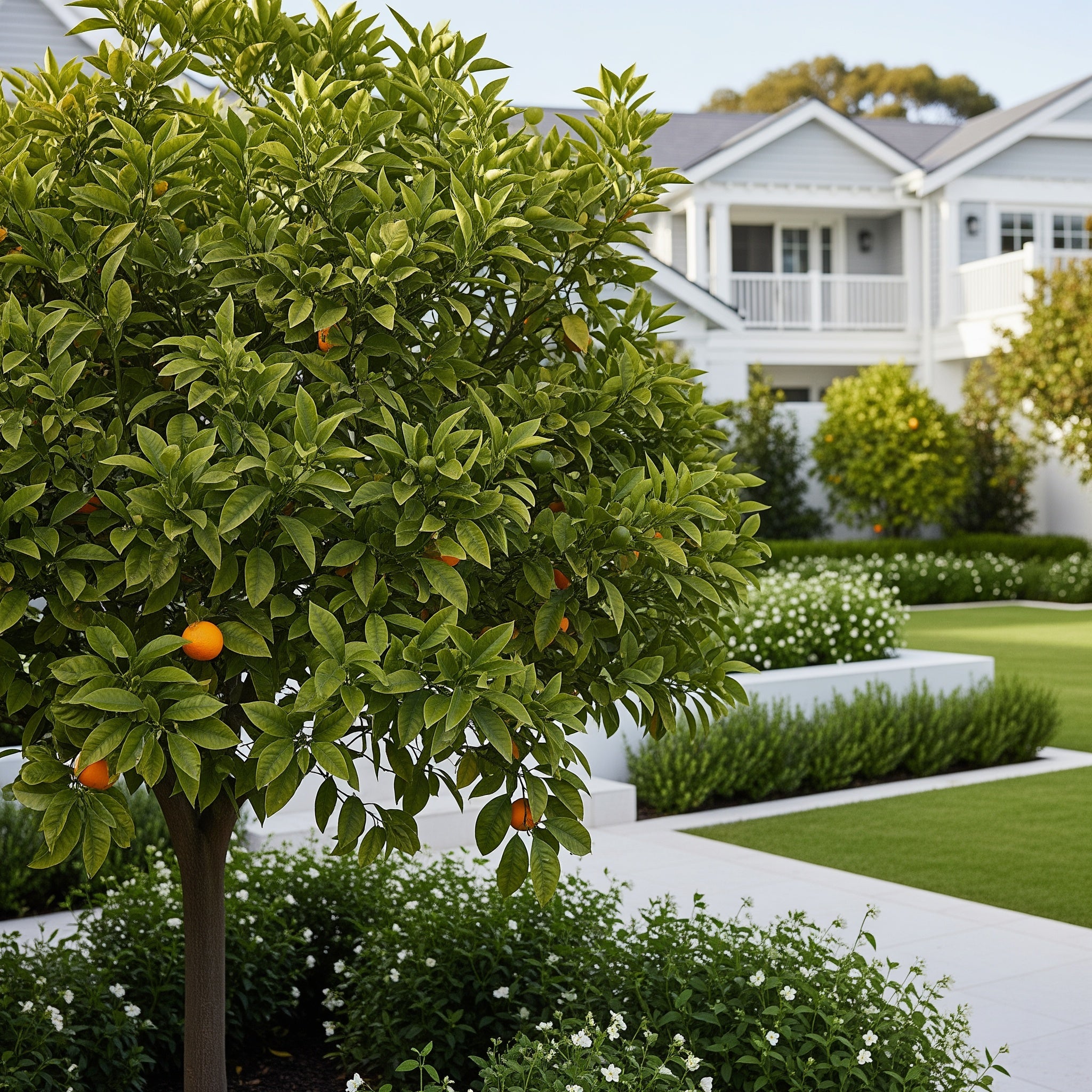 Midknight Valencia Orange Tree - Citrus sinensis 'Midknight'