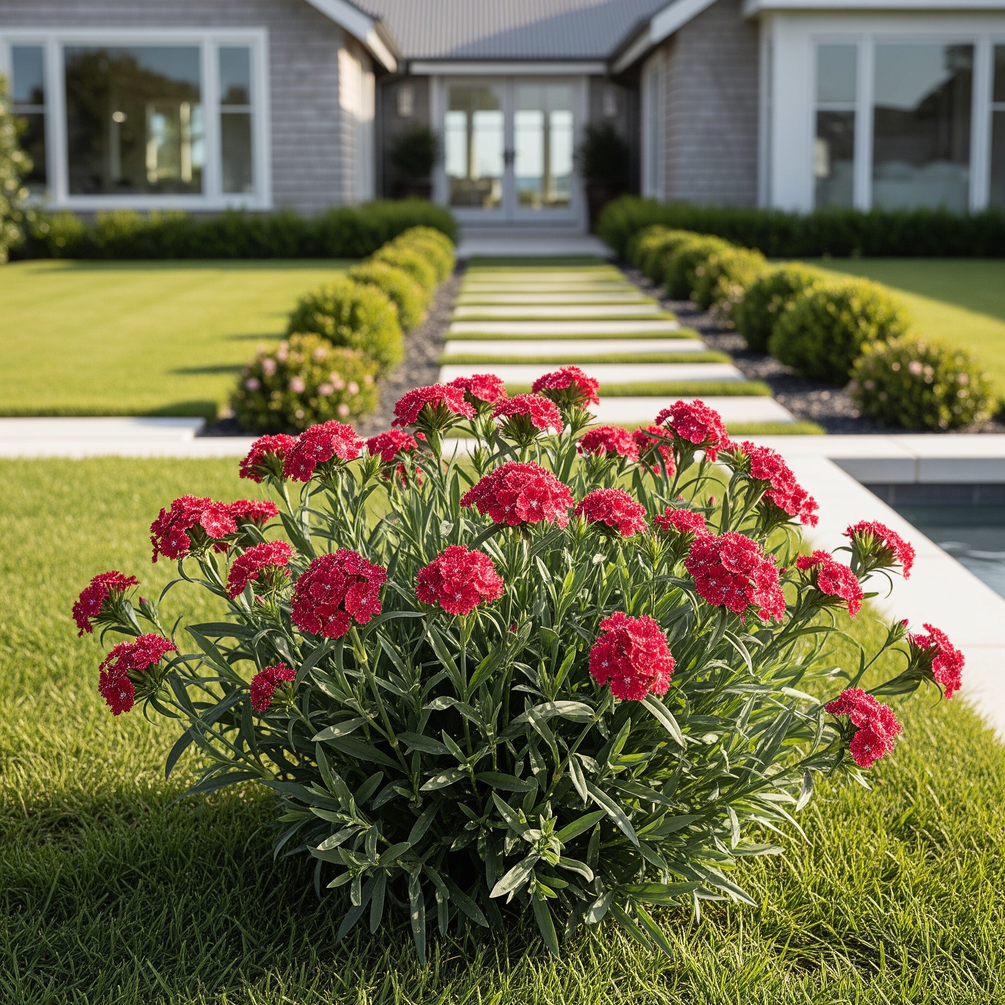 Better Versions? Mountain Frost? Ruby Glitter Dianthus Plant - Dianthus chinensis