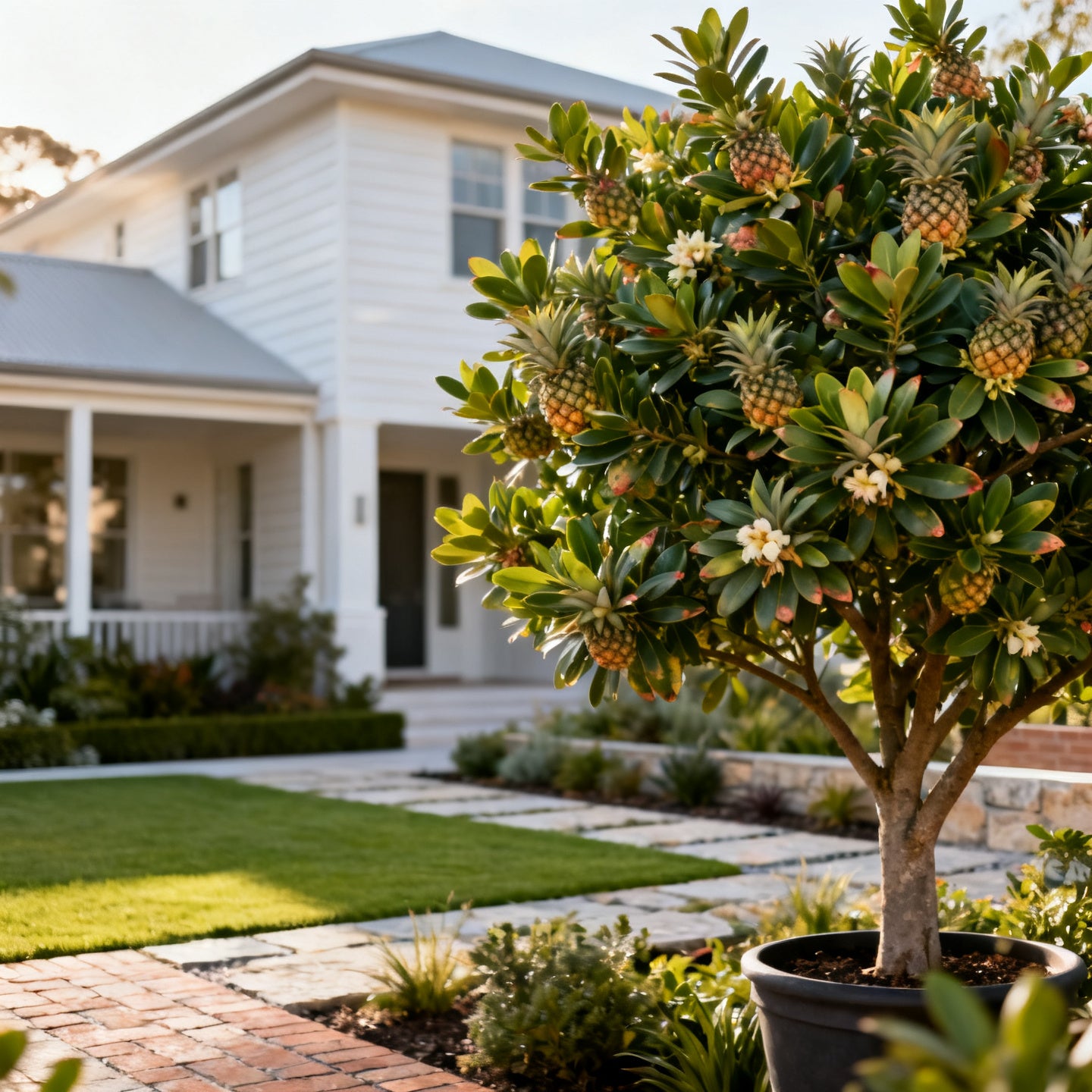 Nazametz Pineapple Guava Patio Tree - Acca sellowiana 'Nazametz'