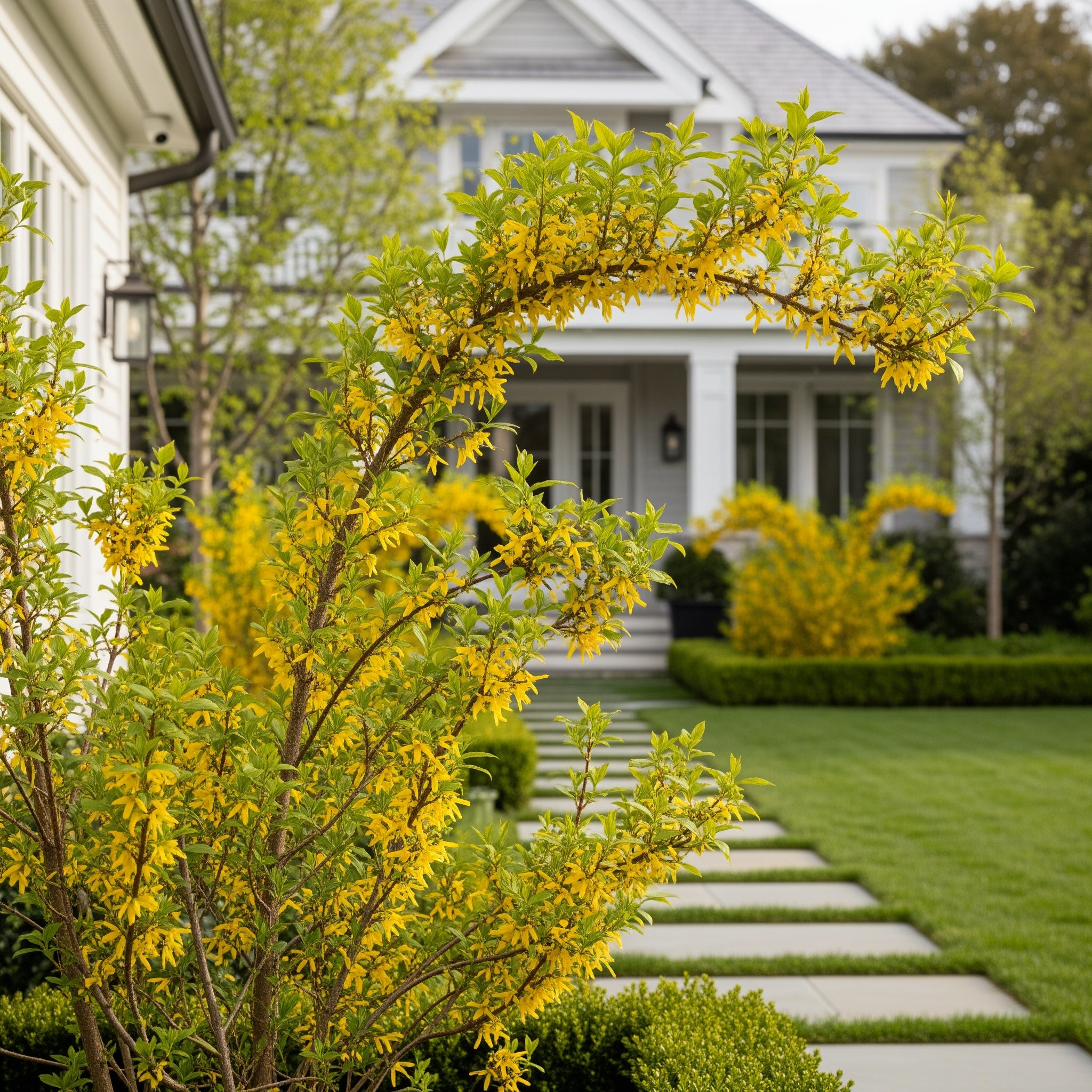 Northern Gold Forsythia - Forsythia x intermedia 'Northern Gold'