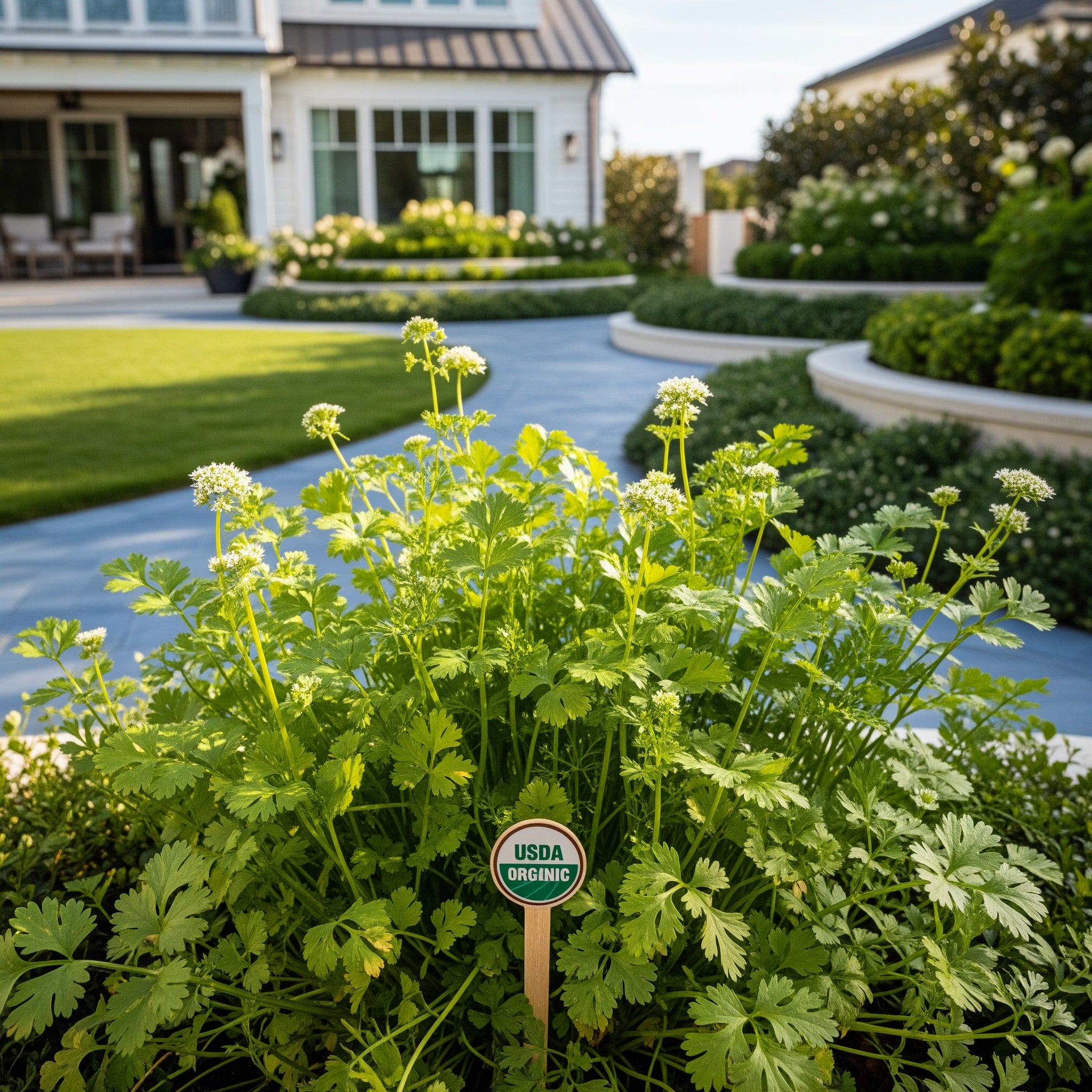 Cilantro Plant - USDA Organic - Coriander sativum