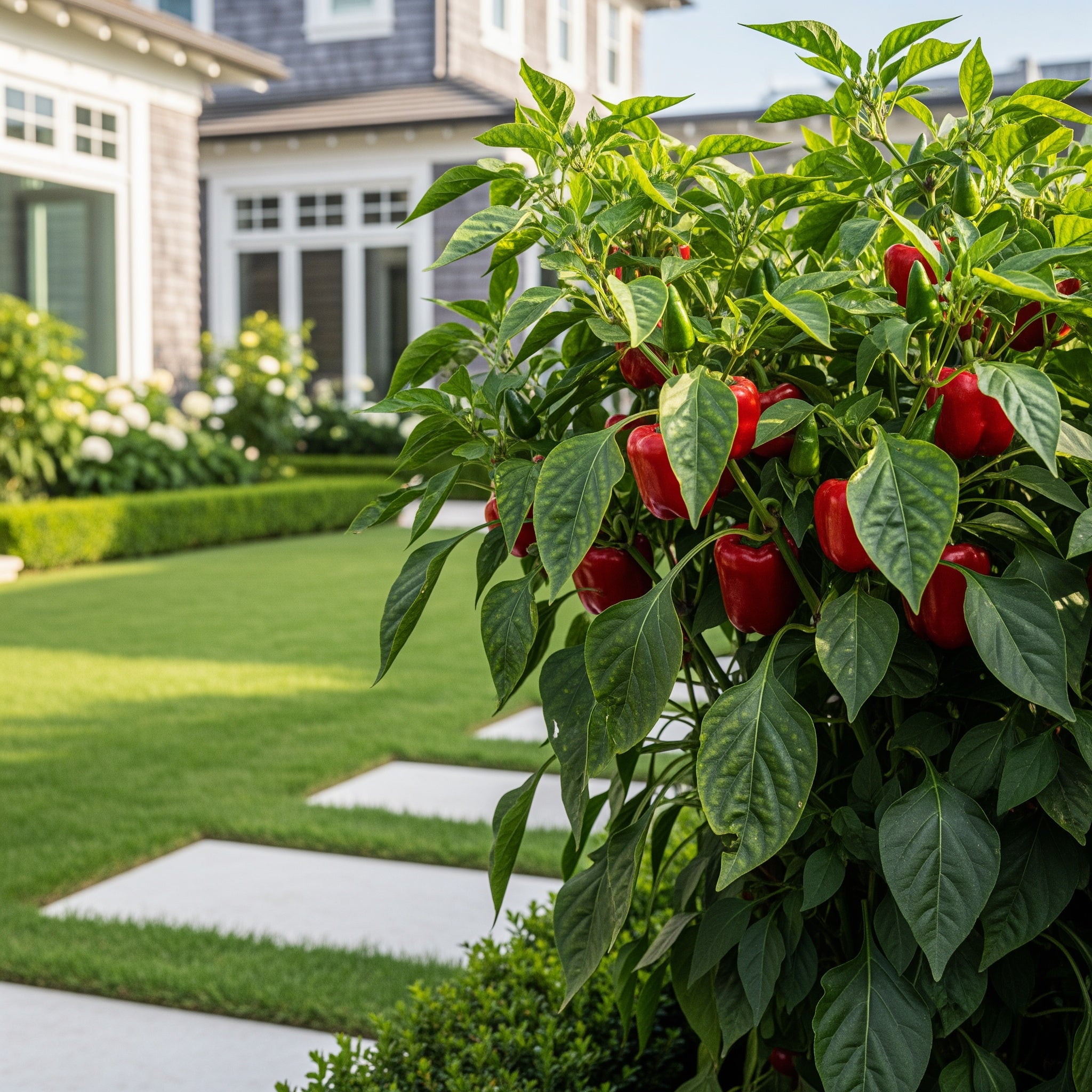 Snackabelle Red Pepper Plant - USDA Organic - Capsicum annuum