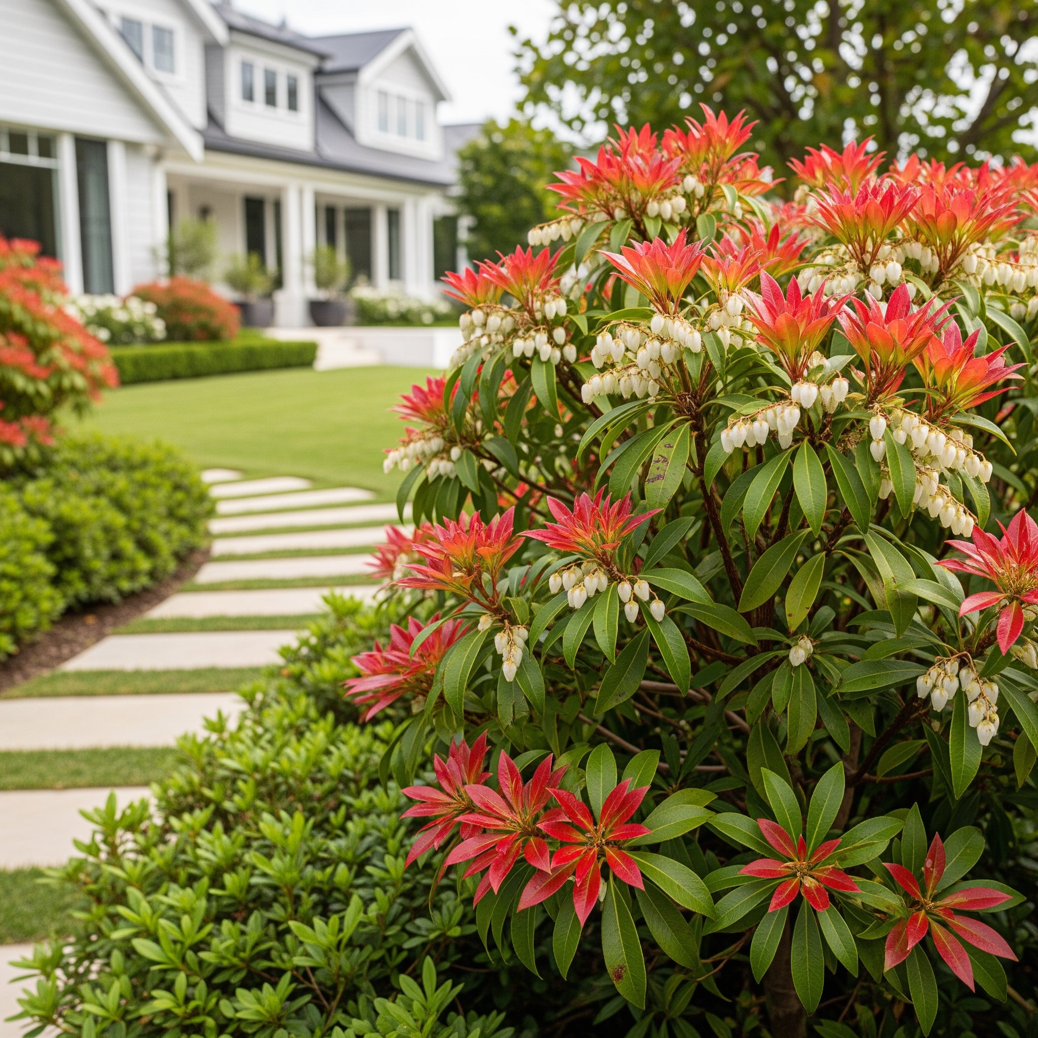 Pieris Mountain Fire Plant - Pieris japonica 'Mountain Fire'