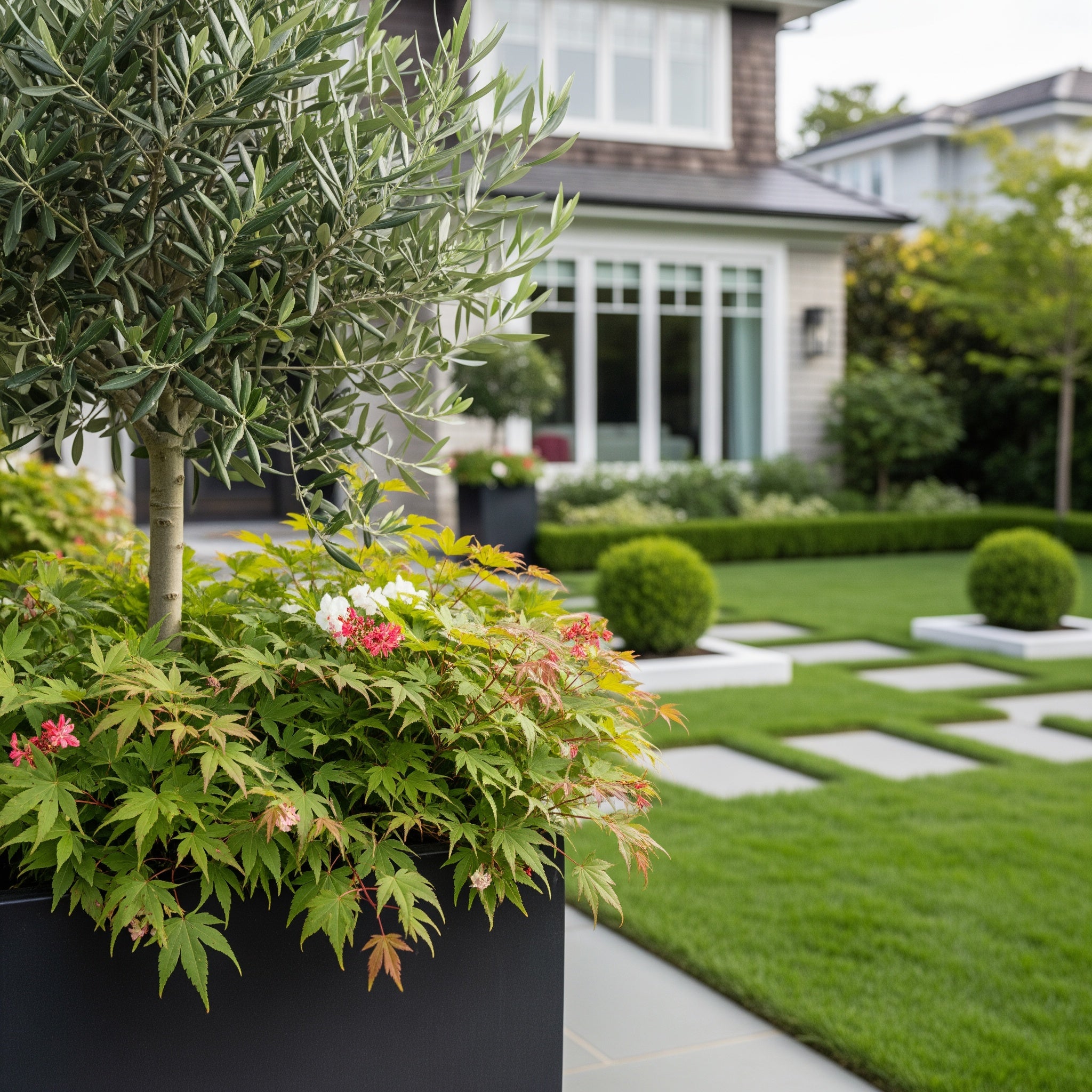 Crescent Garden Pinch Planter