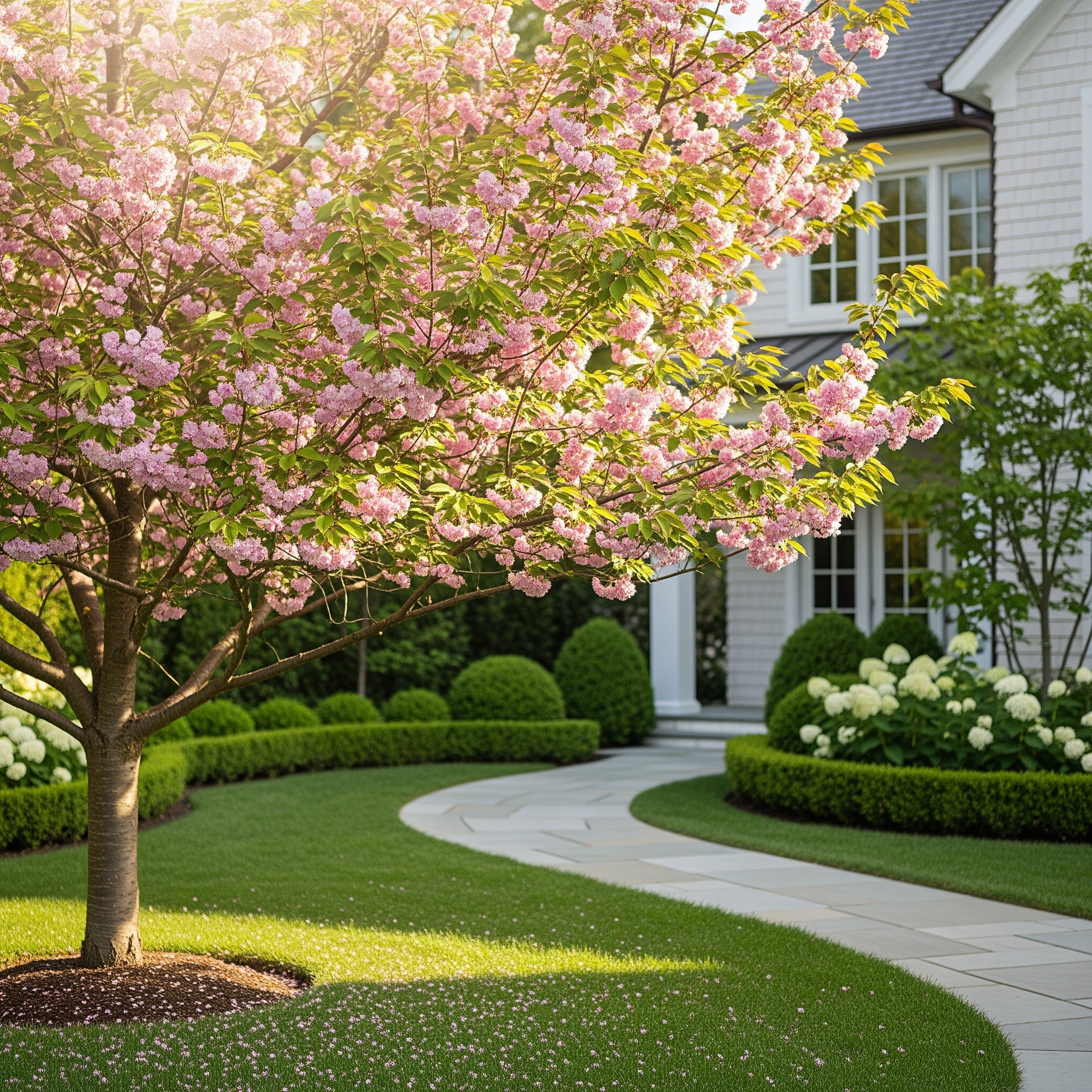 Pink Flair? Cherry Tree - Prunus serrulata 'Pink Flair'