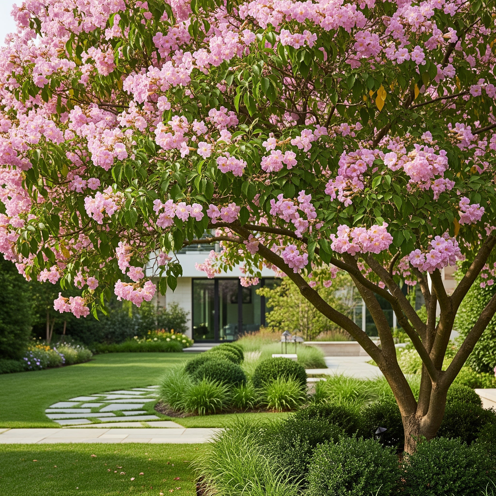Pink Trumpet Tree - Tabebuia heterophylla