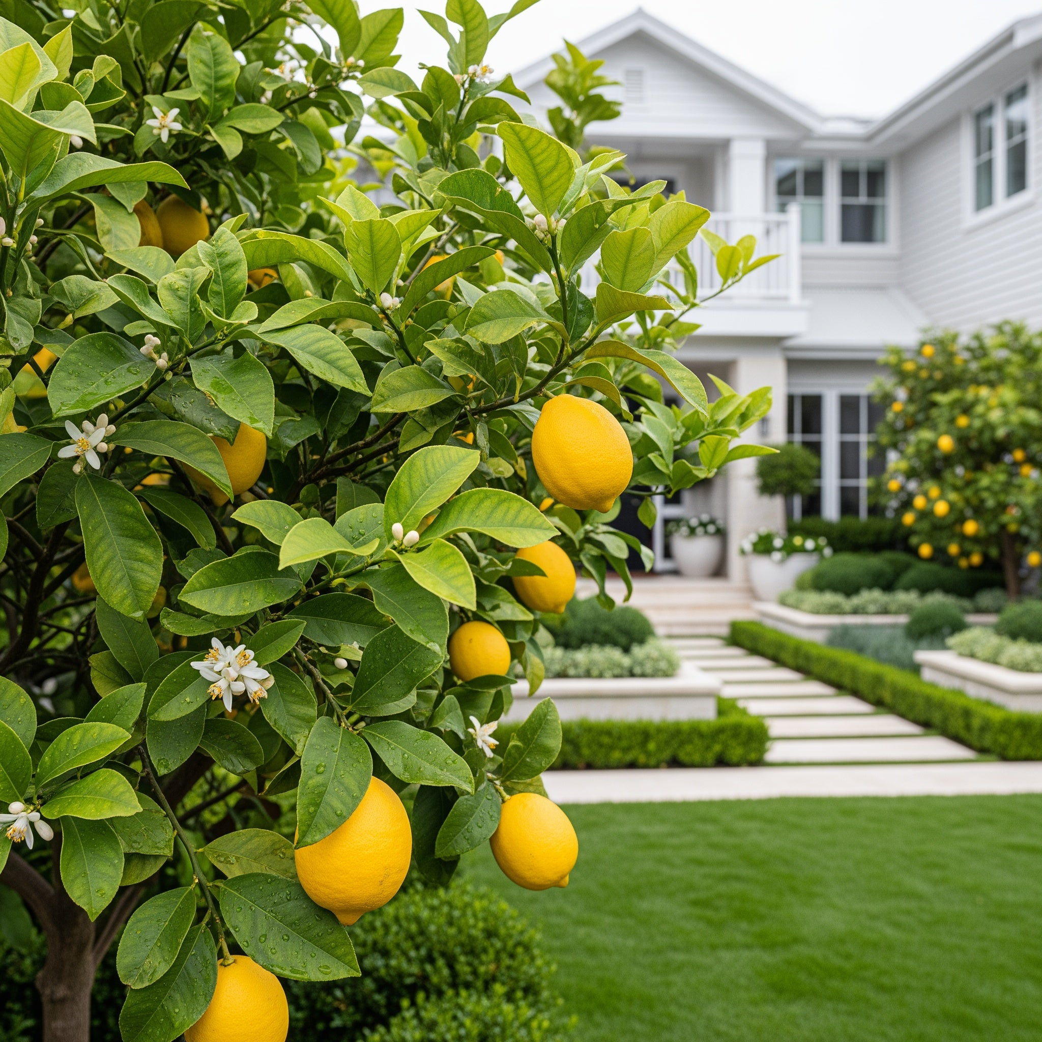 Ponderosa Lemon Tree - Citrus limon ? Citrus medica