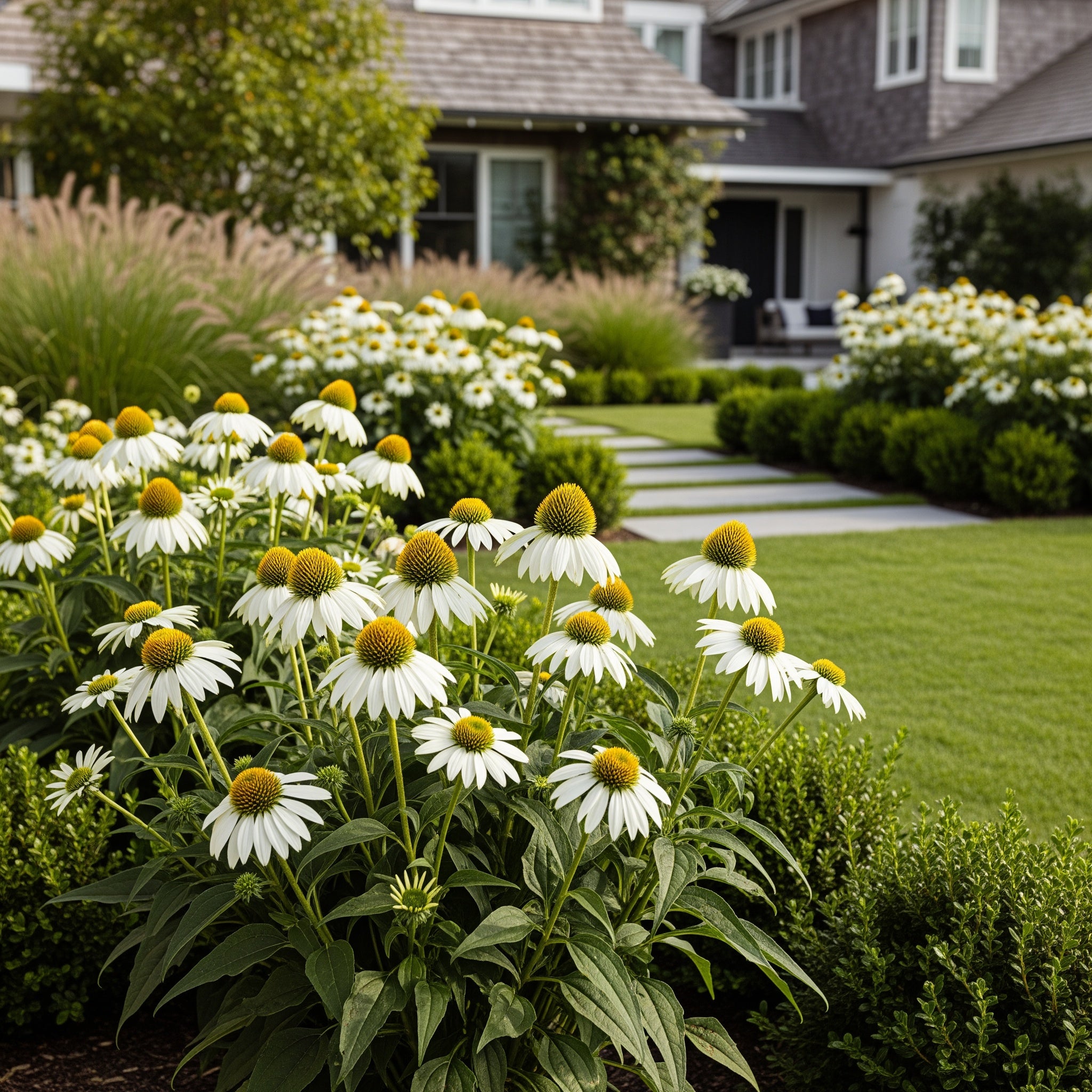 PowWow? White Coneflower (Echinacea) - Echinacea