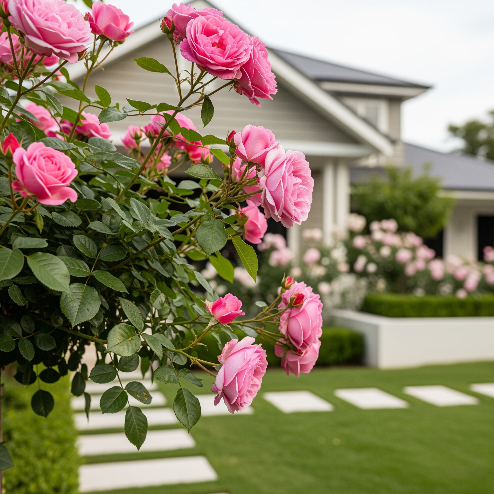 Pretty In Pink Eden Climber? Rose - Rosa 'Pretty in Pink'