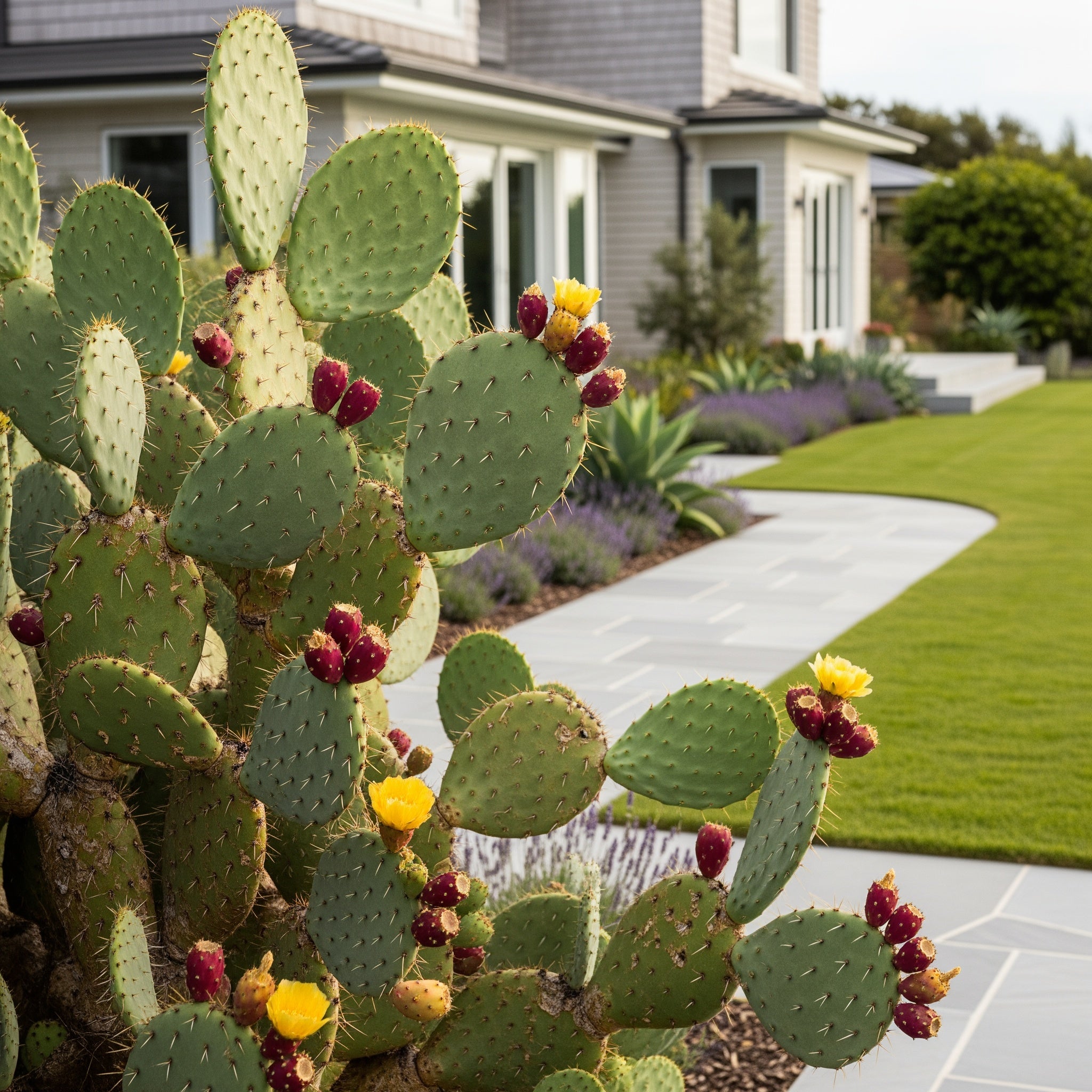 Nopal Prickly Pear Cactus Plant - Opuntia ficus-indica