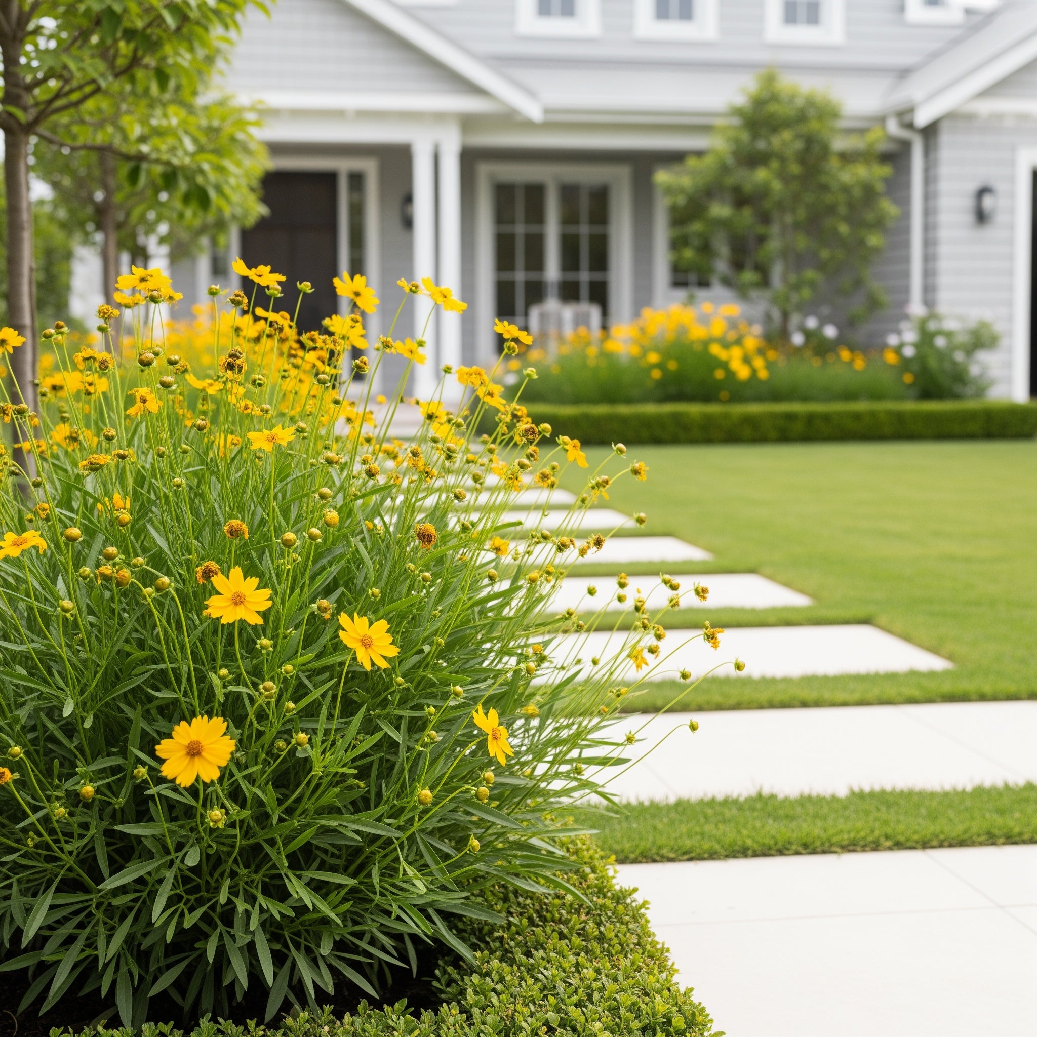 Nana Coreopsis (Tickseed) Plant - Coreopsis auriculata 'Nana'