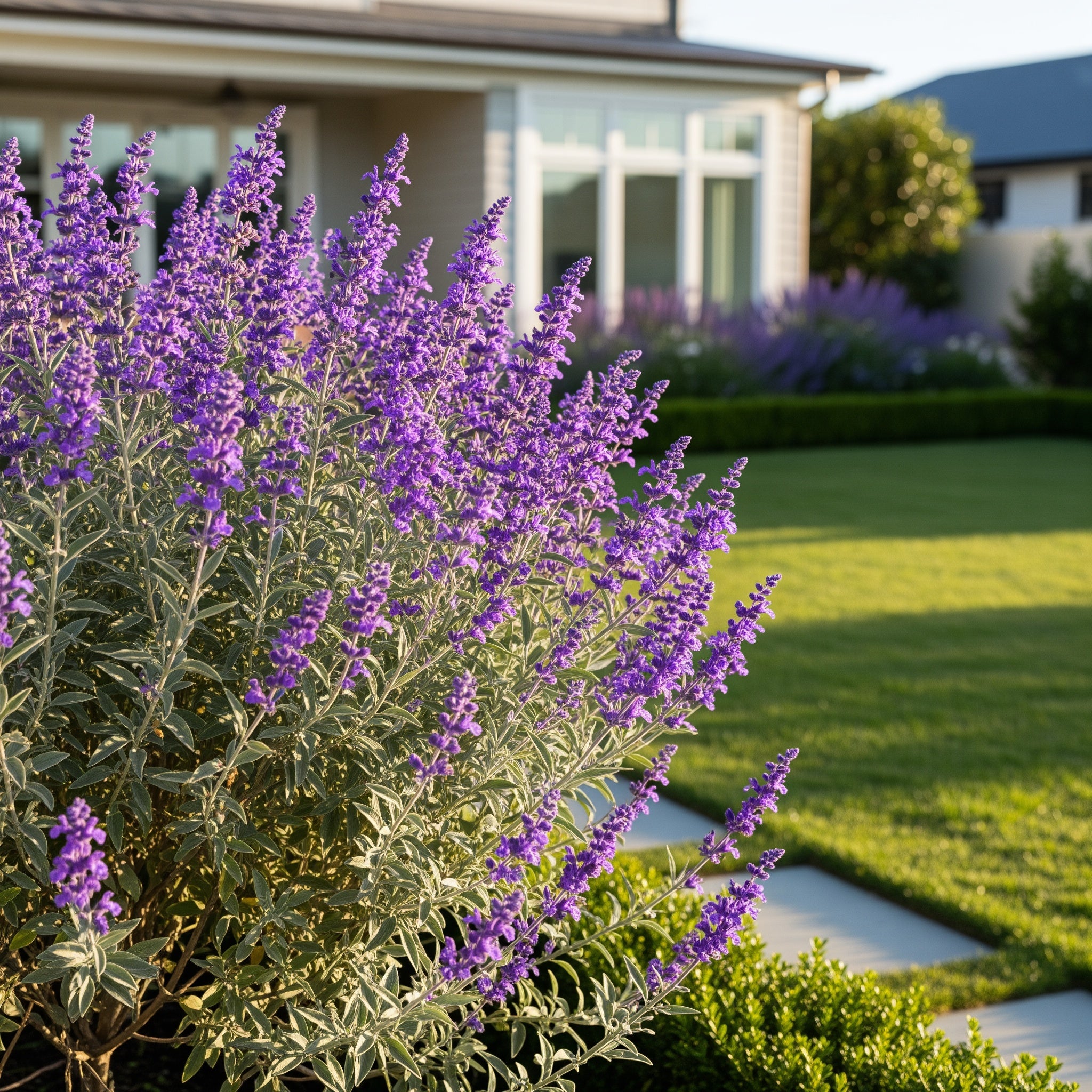 Purple Rain Texas Sage Plant - Salvia greggii 'Purple Rain'