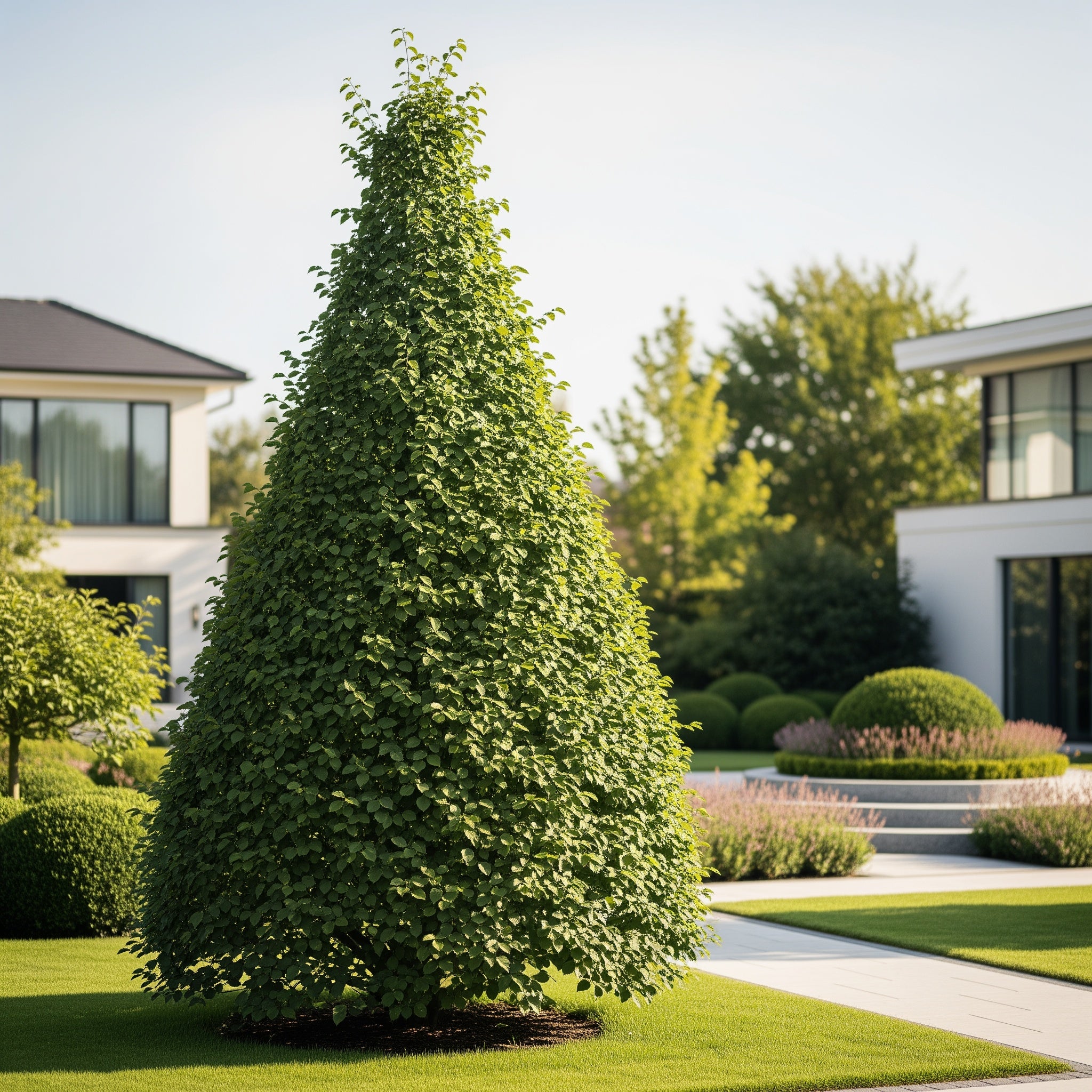 Pyramidal European Hornbeam Tree - Carpinus betulus 'Fastigiata'