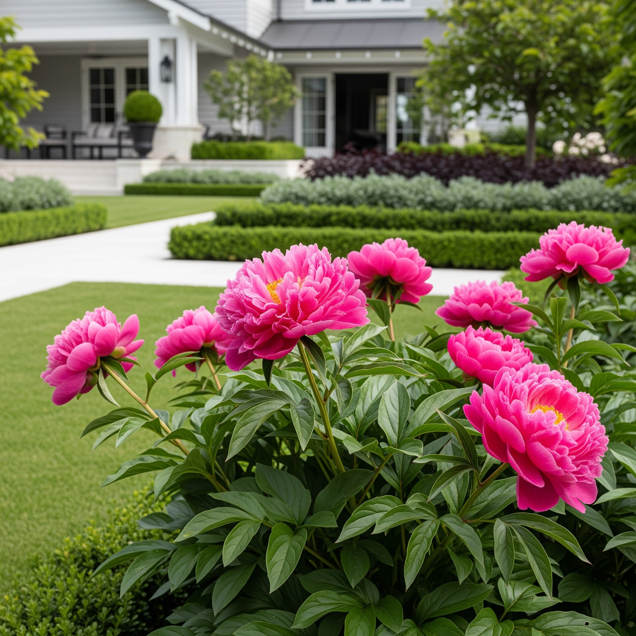 Raspberry Charm Peony - Paeonia lactiflora 'Raspberry Charm'