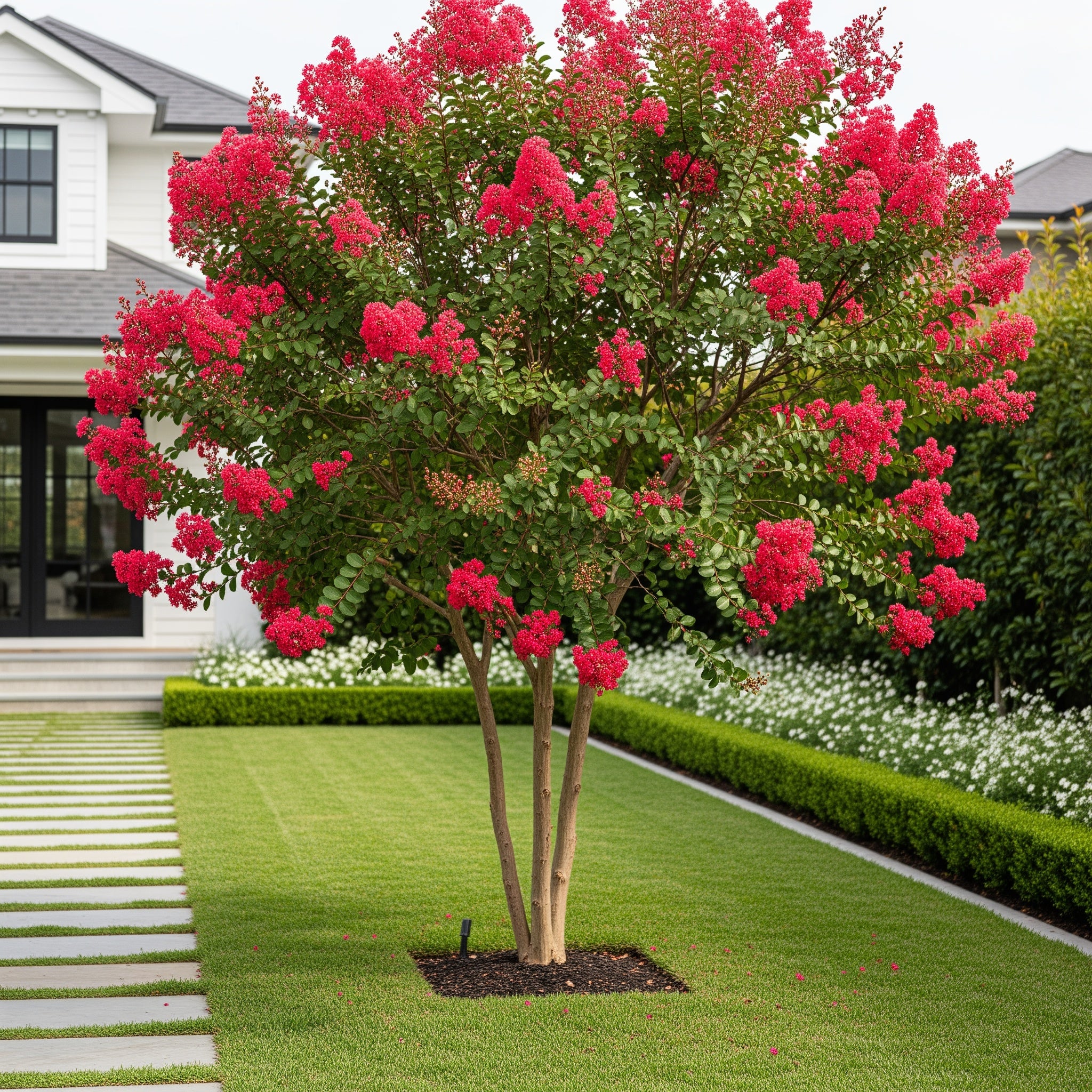 Red Rocket Crape Myrtle Tree - Lagerstroemia indica