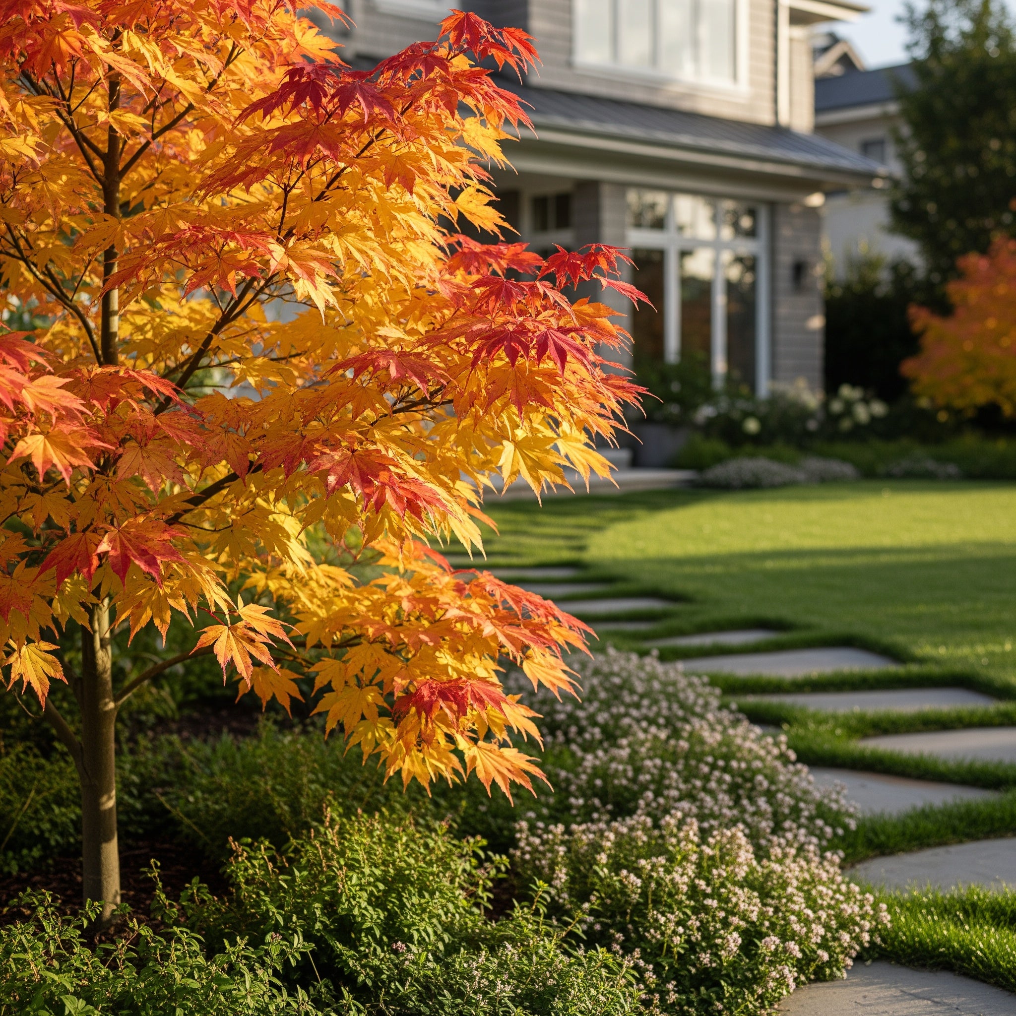 Rising Sun Full Moon Maple Tree - Acer palmatum 'Rising Sun'