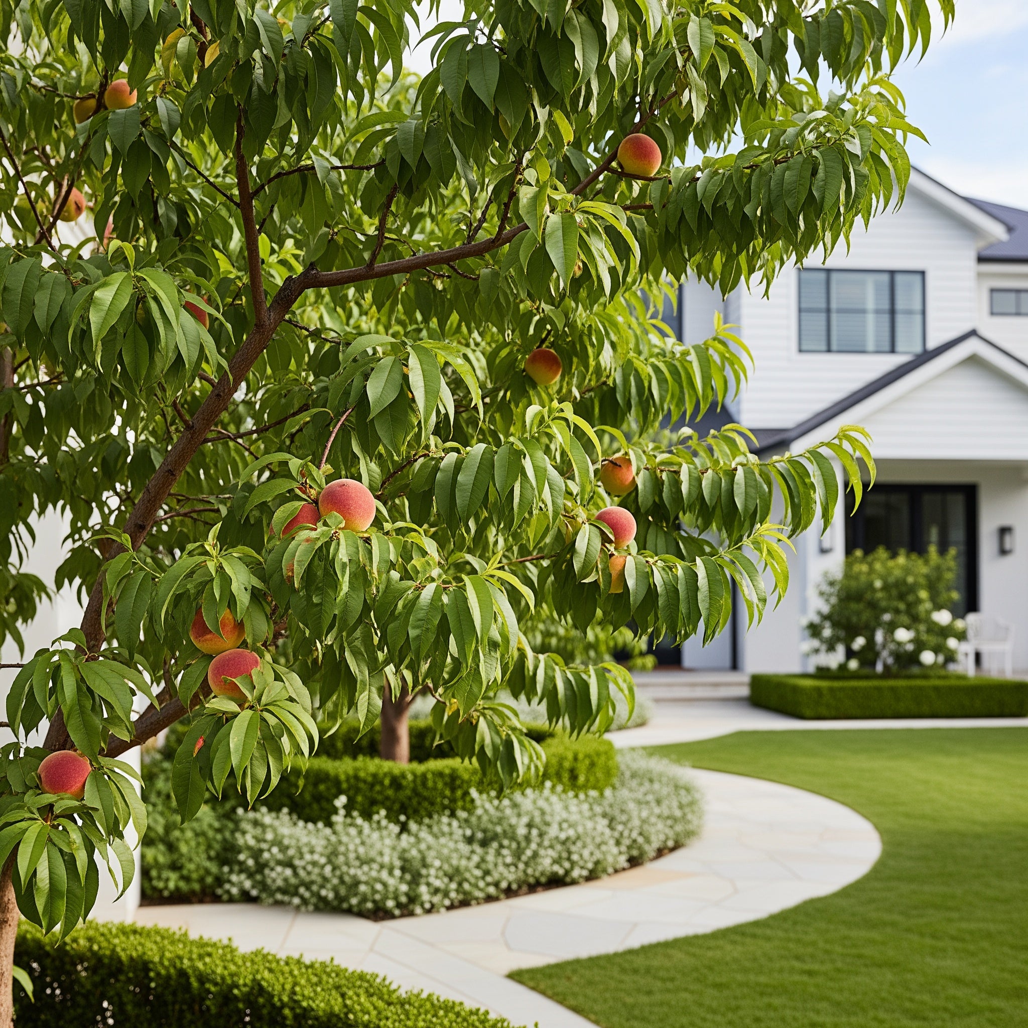 Saturn Peach Tree - Prunus persica 'Saturn'