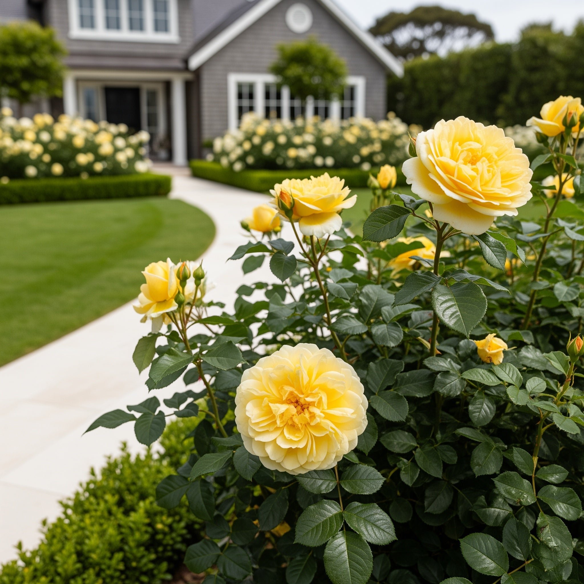 David Austin? Scepter'd Isle? Rose Shrub