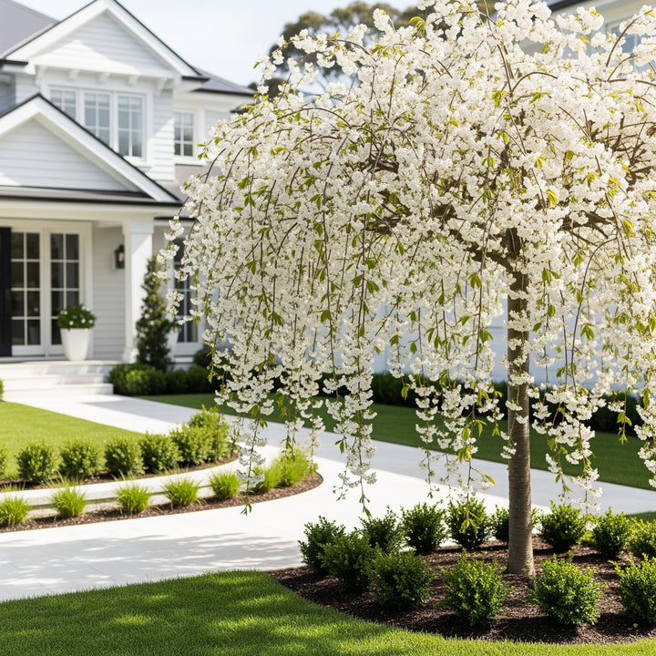 Snow Fountains® Weeping Cherry Tree - Prunus subhirtella