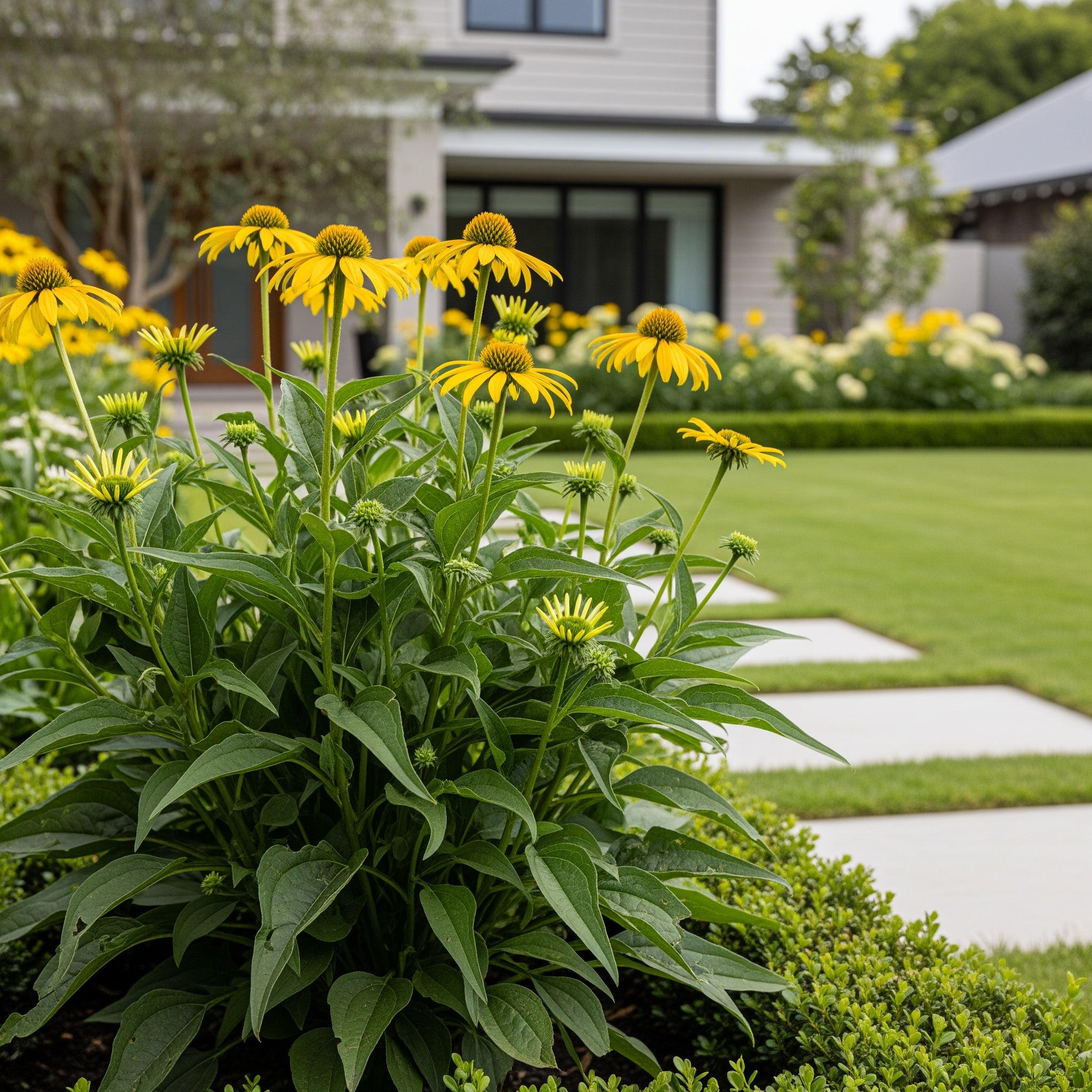 Better Versions? Sombrero? Lemon Yellow Echinacea Plant - Echinacea purpurea