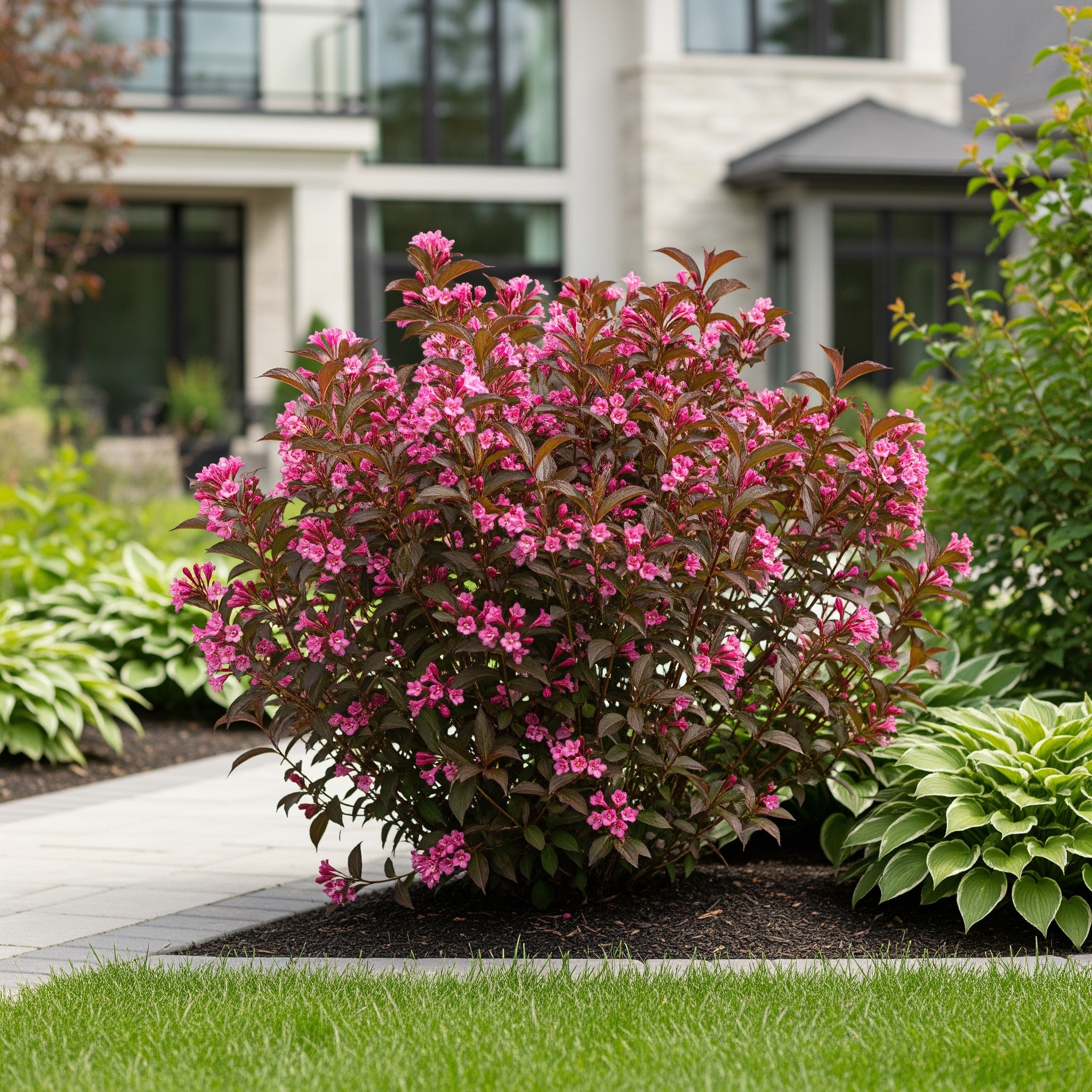 Proven Winners? Spilled Wine? Weigela Shrub - Weigela florida 'Spilled Wine'