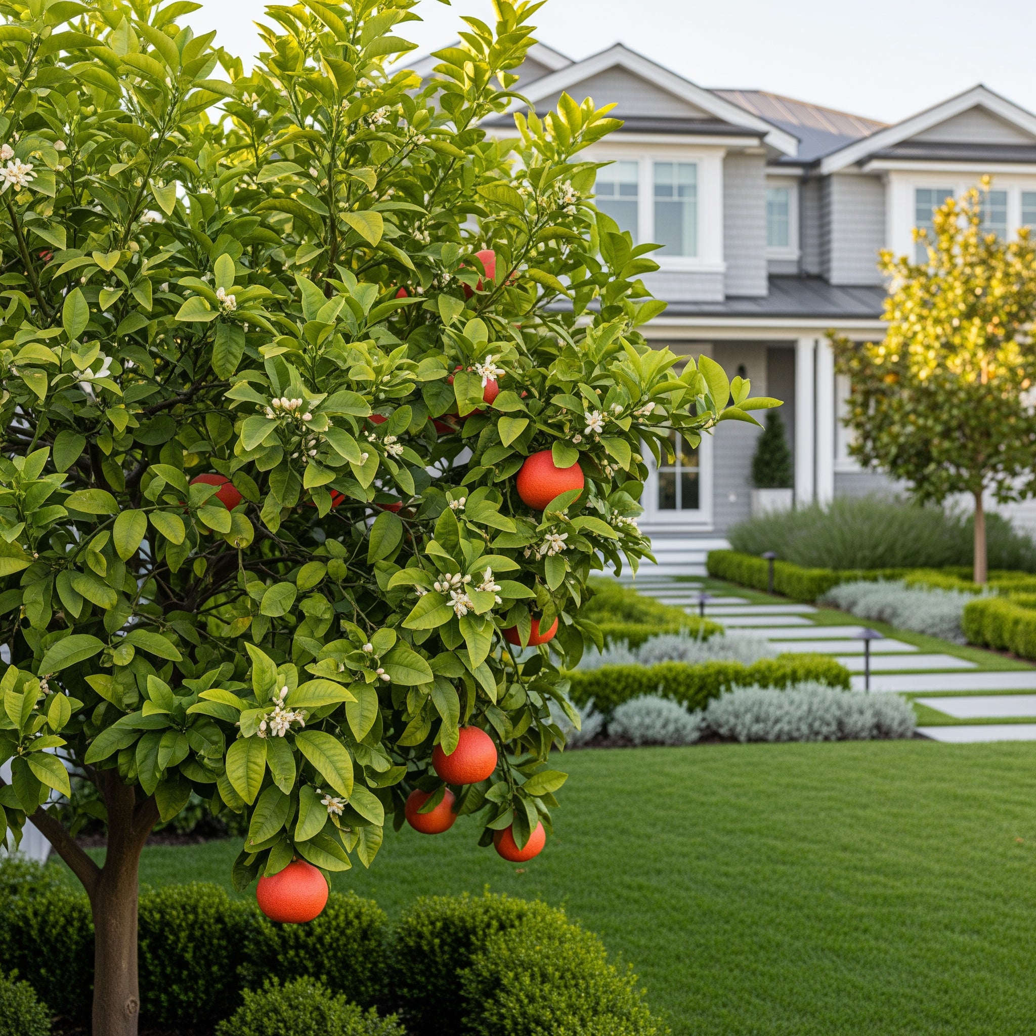 Star Ruby Grapefruit Tree - Citrus ? paradisi