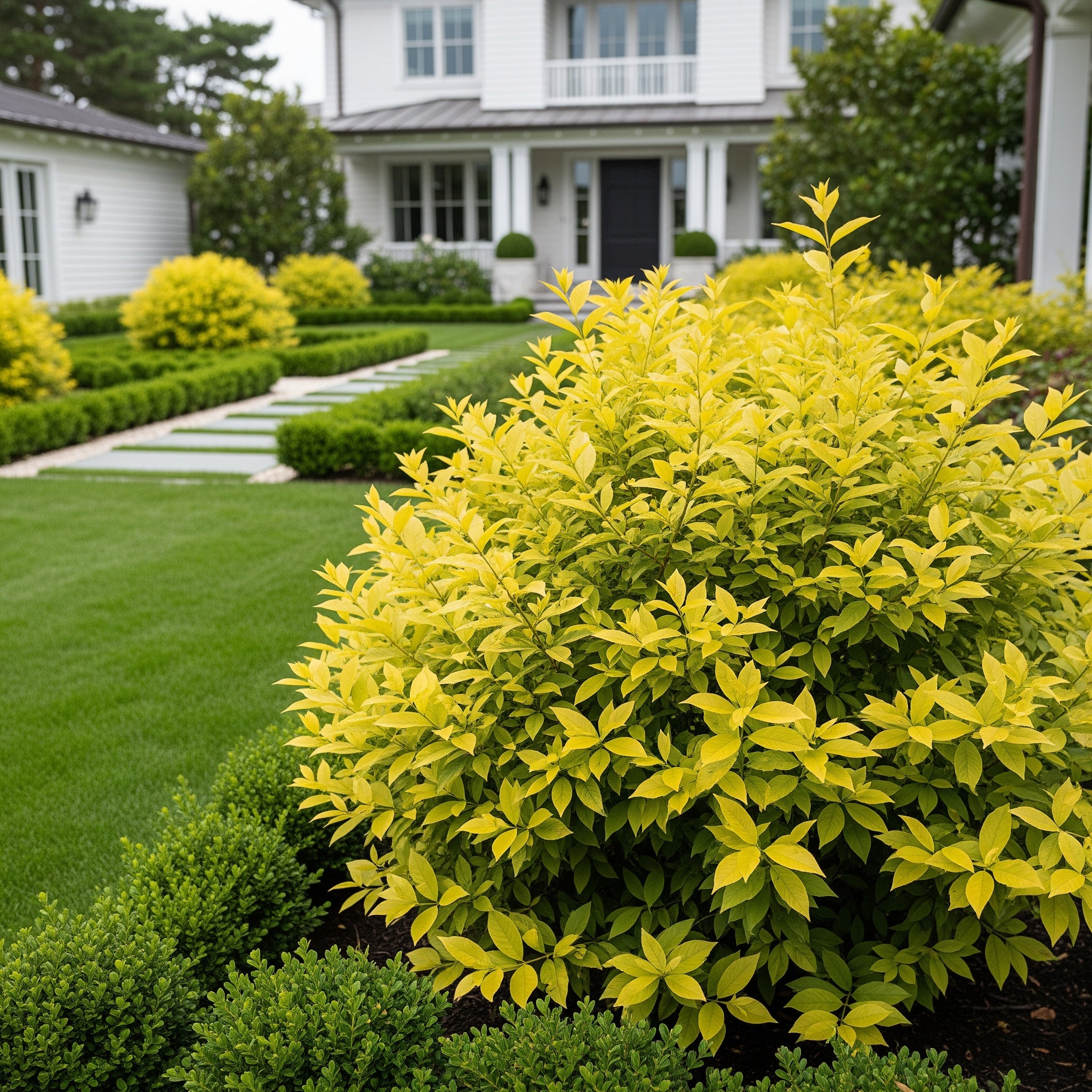 Southern Living? Sunshine Ligustrum Shrub - Ligustrum sinense 'Sunshine'