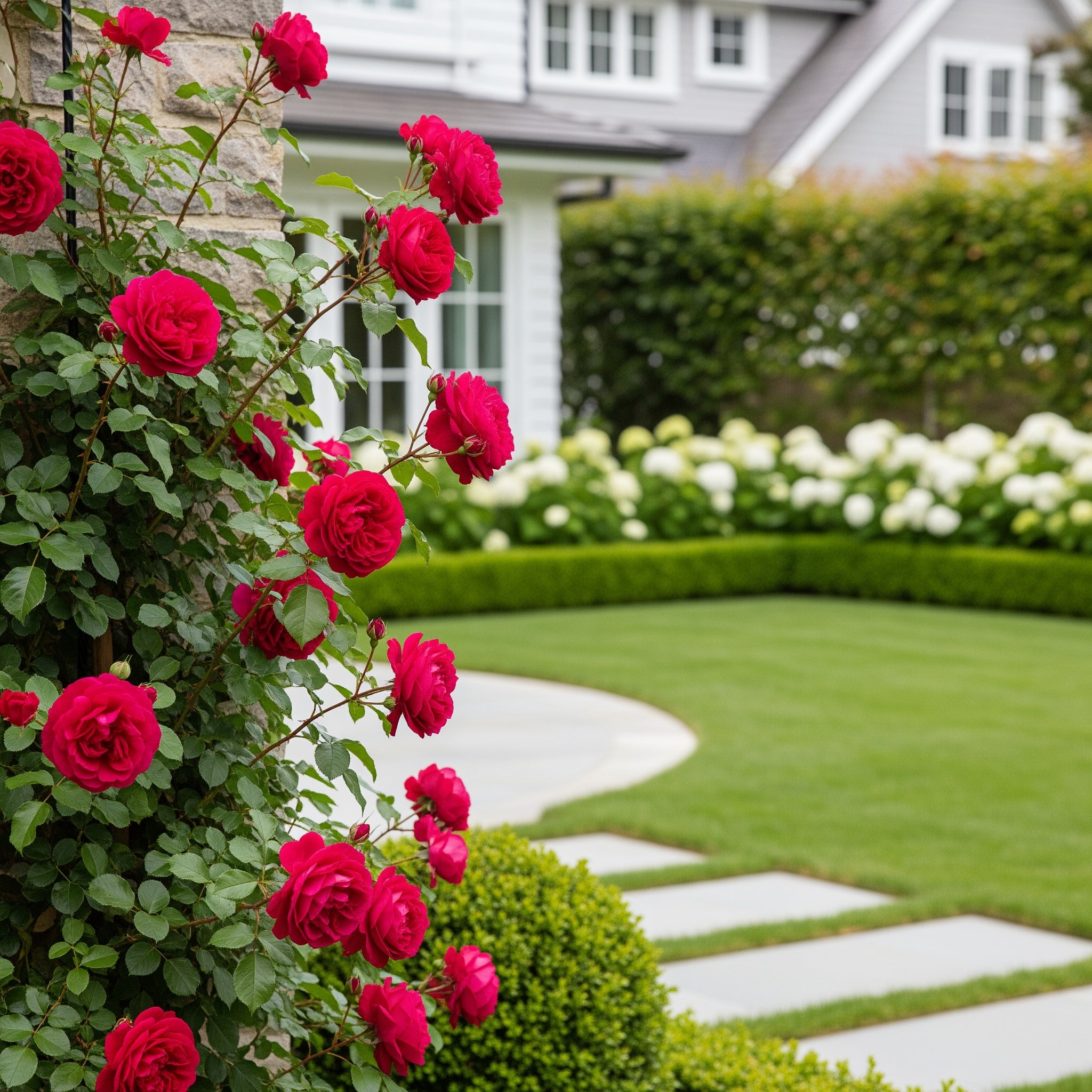 David Austin? Tess of the d?Urbervilles? Climbing Rose