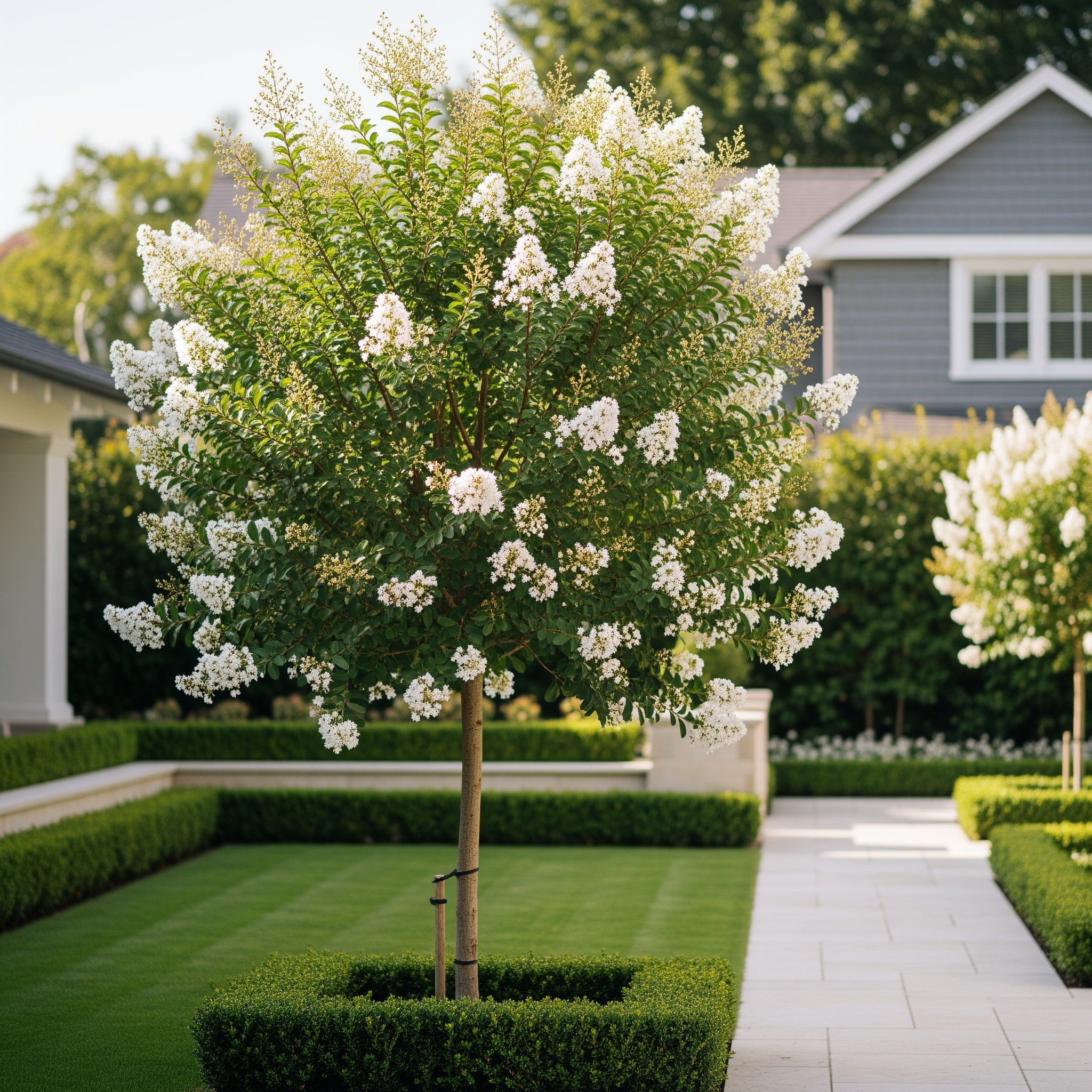 Thunderstruck? White Flash? Crape Myrtle Tree - Lagerstroemia indica