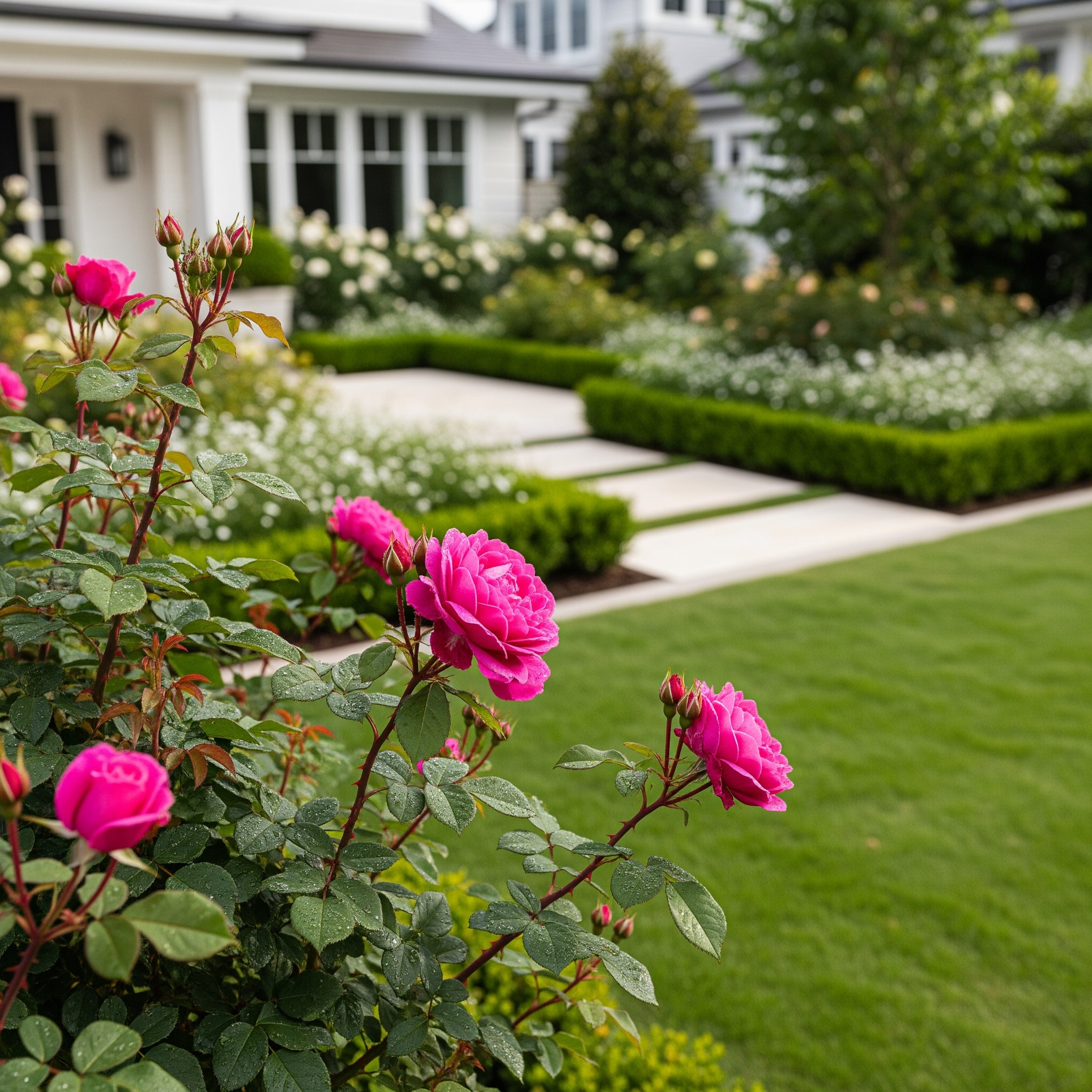 Tiamo? Rose Shrub - Rosa ? grandiflora 'Tiamo'