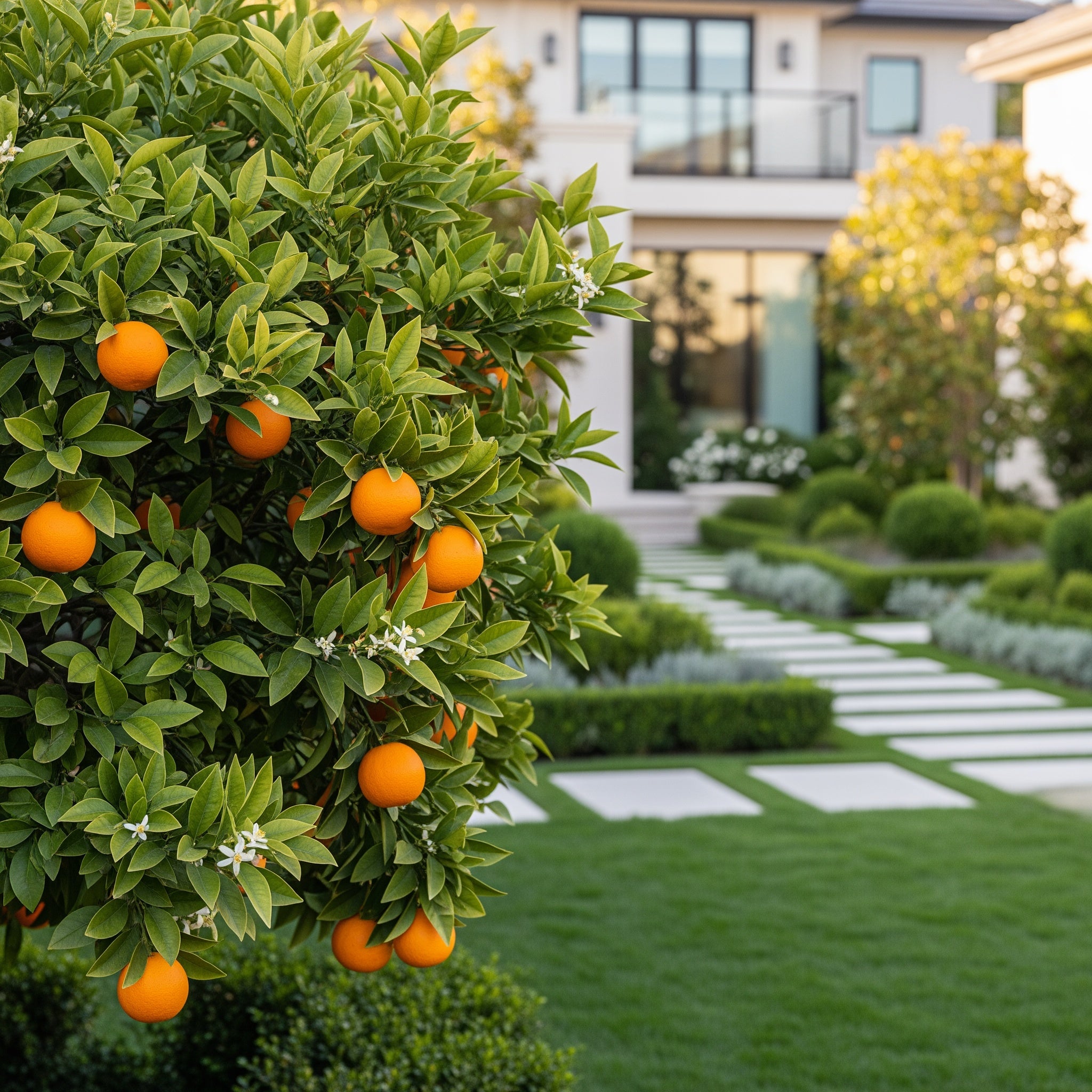 Valencia Orange Tree - Citrus sinensis