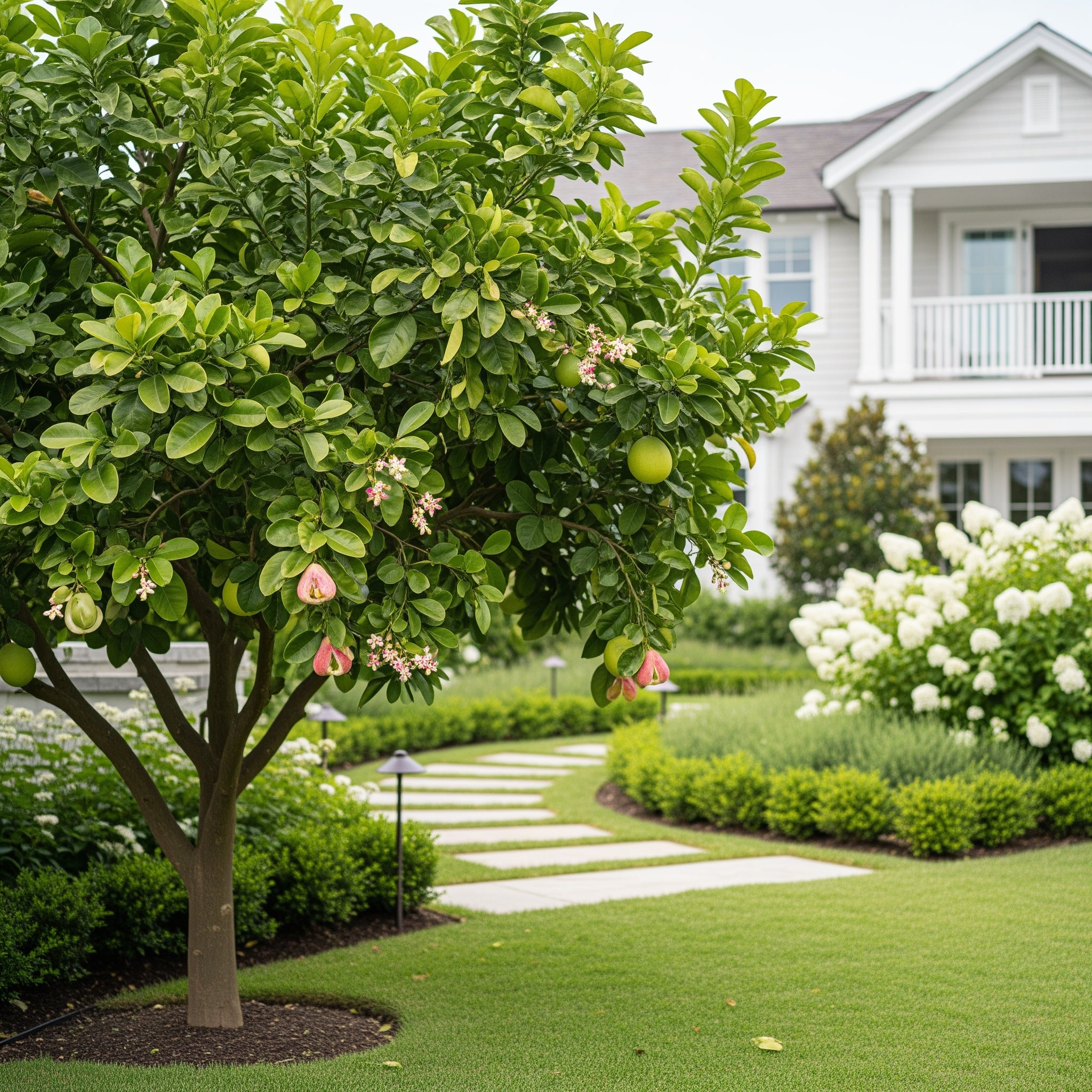 Valentine Pummelo Tree - Citrus grandis ? Citrus sinensis