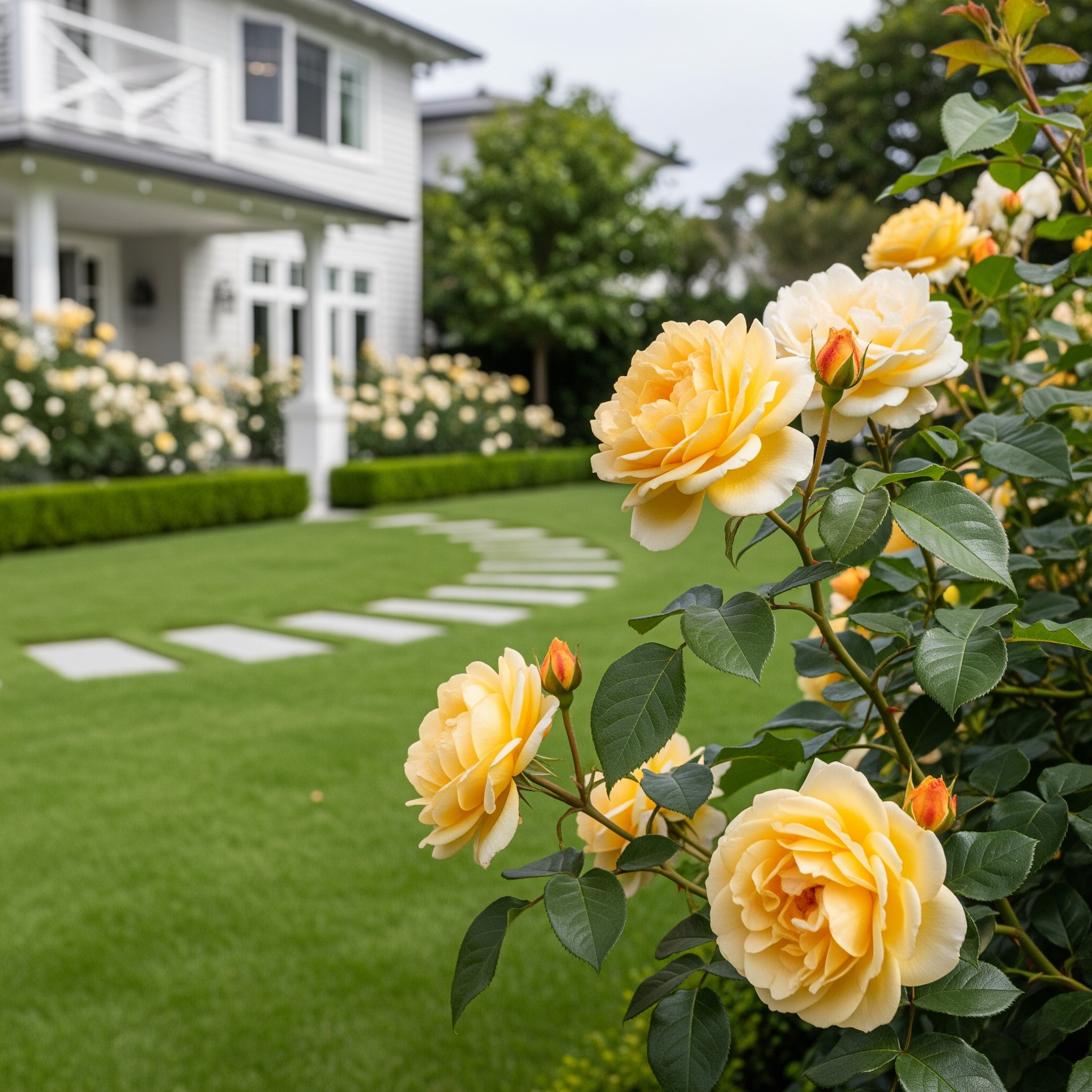 David Austin? Vanessa Bell? Rose Shrub - Rosa 'Vanessa Bell'