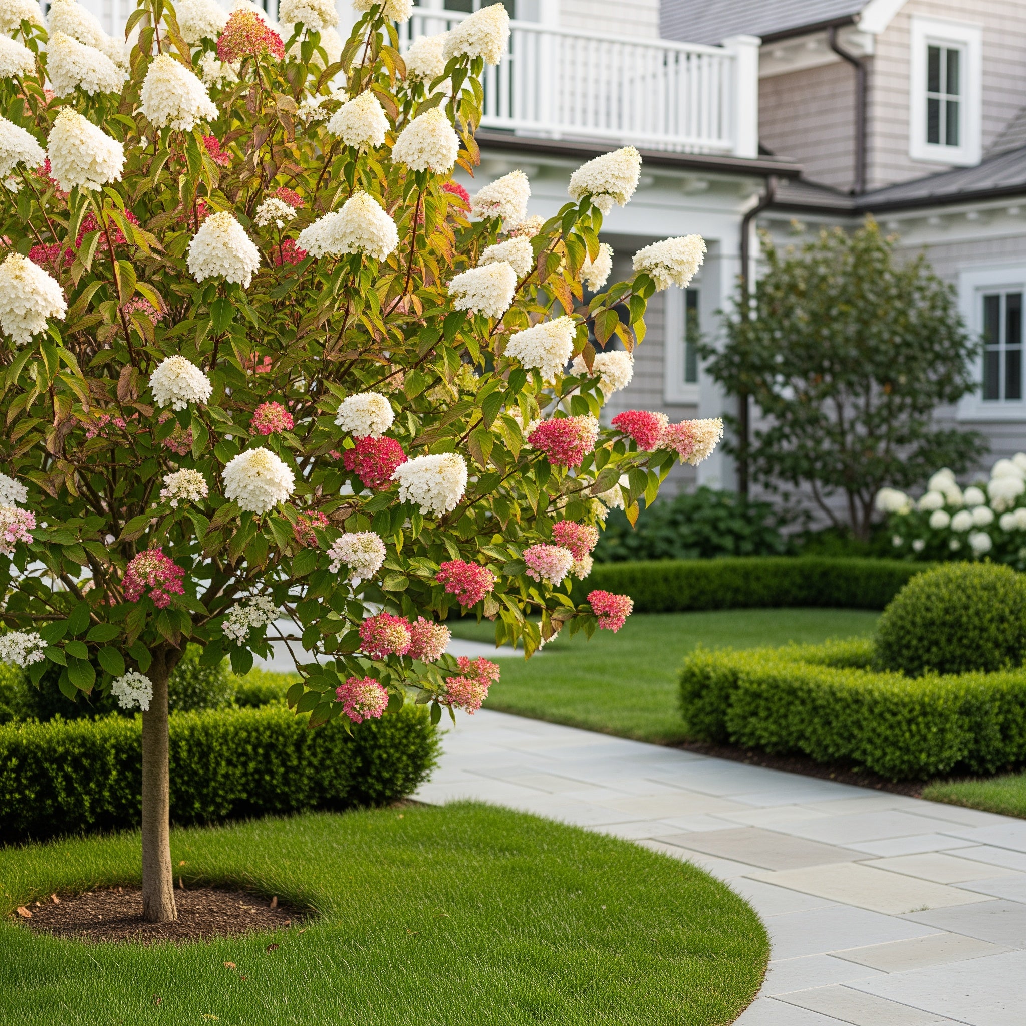 Vanilla Strawberry Hydrangea Tree - Hydrangea paniculata 'Vanilla Strawberry'