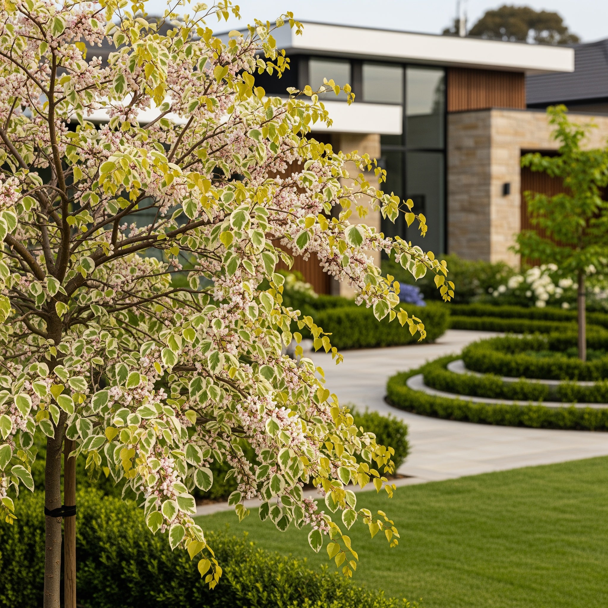 Vanilla Twist Redbud Tree - Cercis canadensis 'Vanilla Twist'